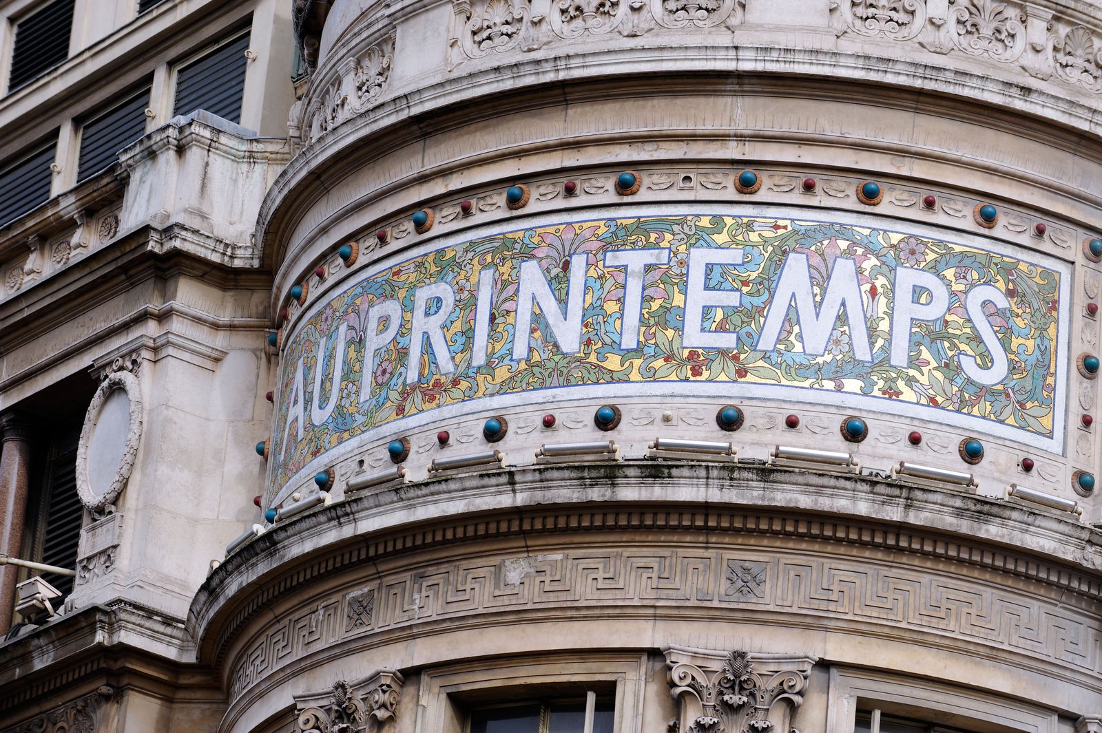 Printemps one of Paris' most iconic department stores.