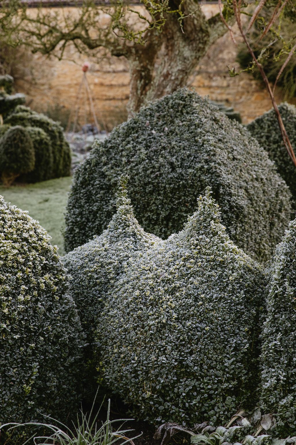 Cutting pinnacles takes a steady hand.