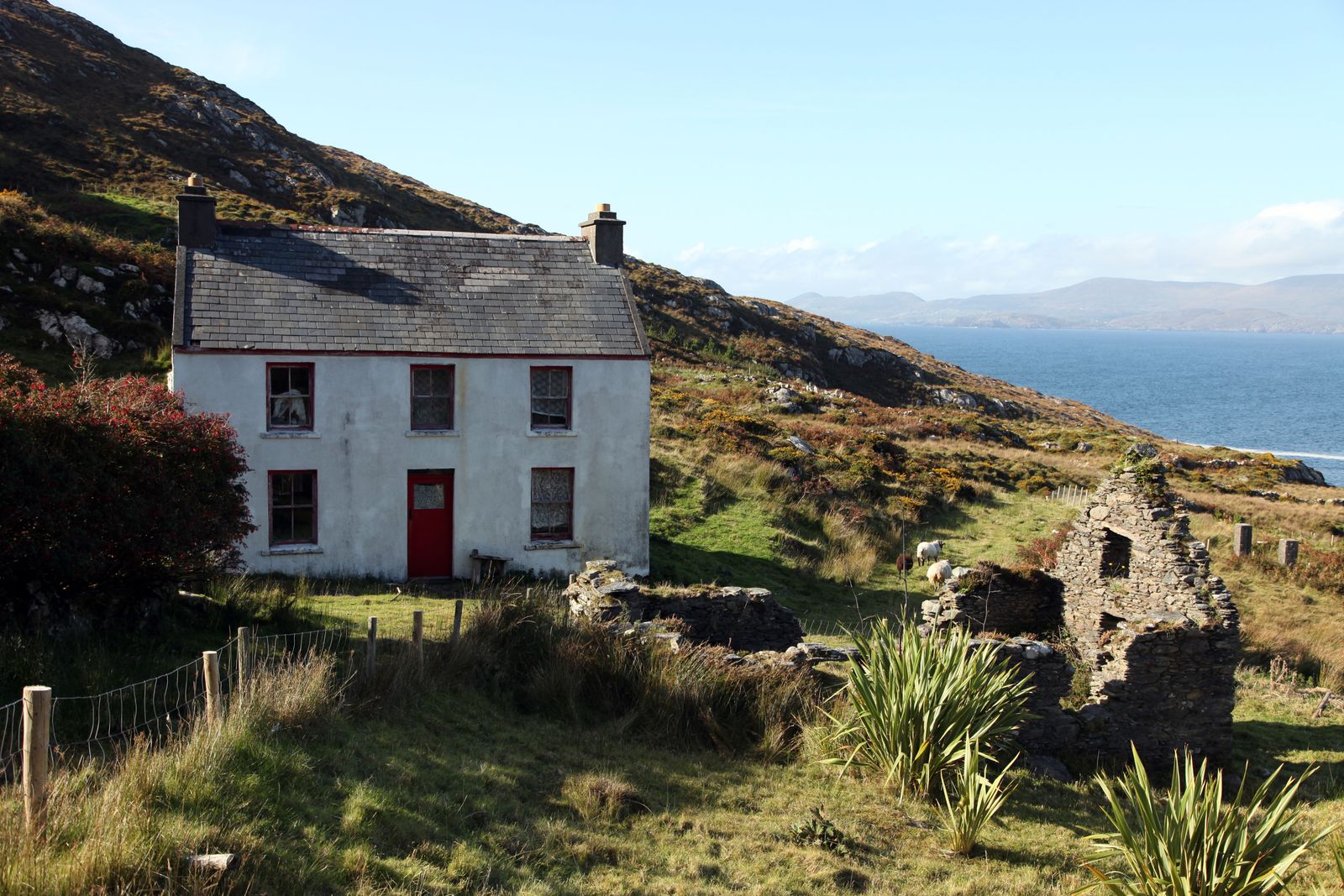 An abandoned homestead on West Cork's Beara Peninsula.