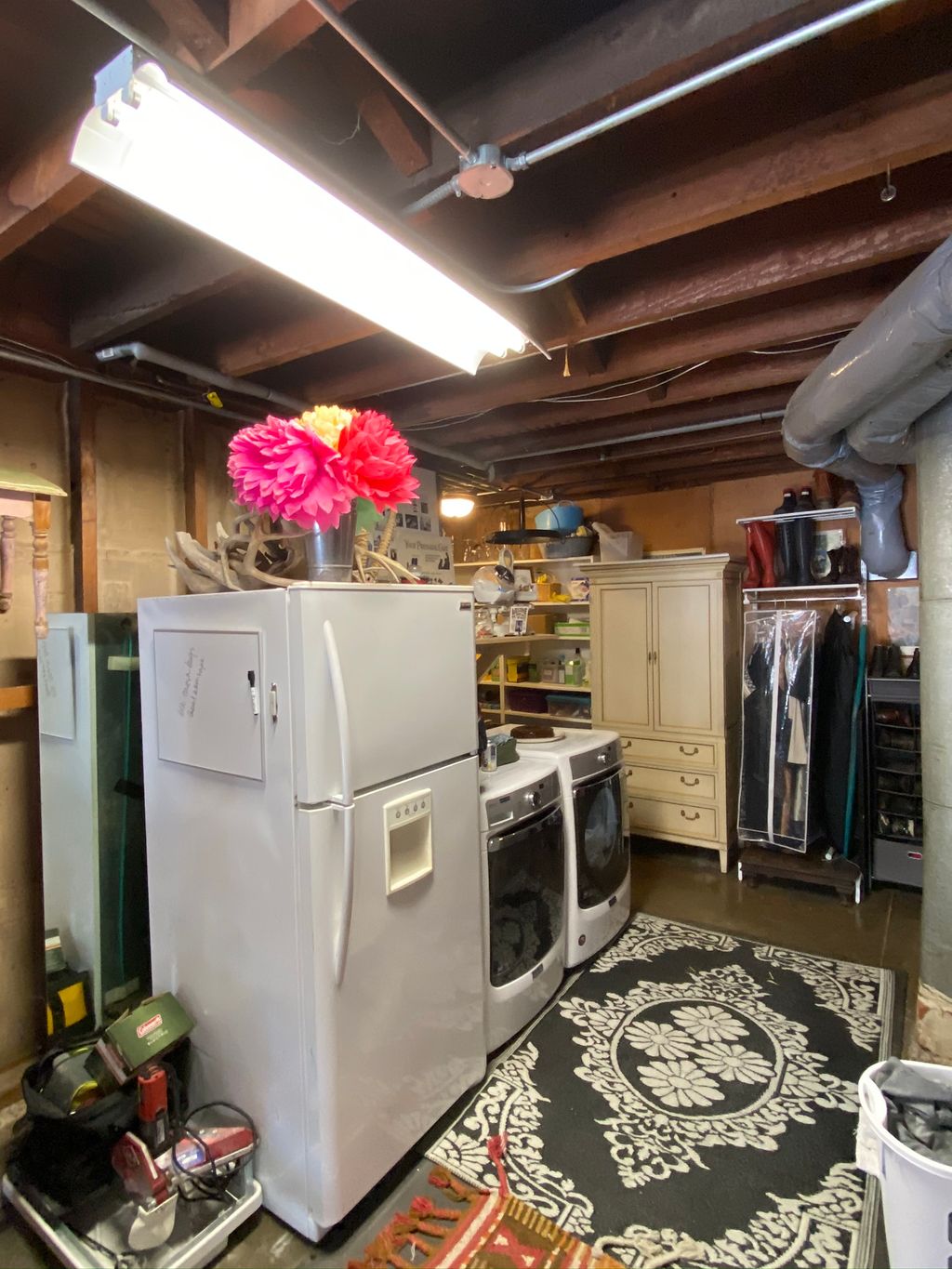 The office space before renovation.