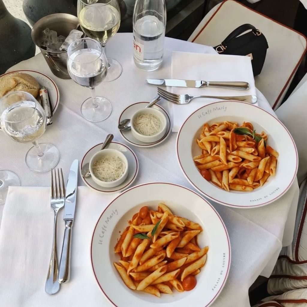 best restaurants in paris italian restaurant pasta wine le cafe marly