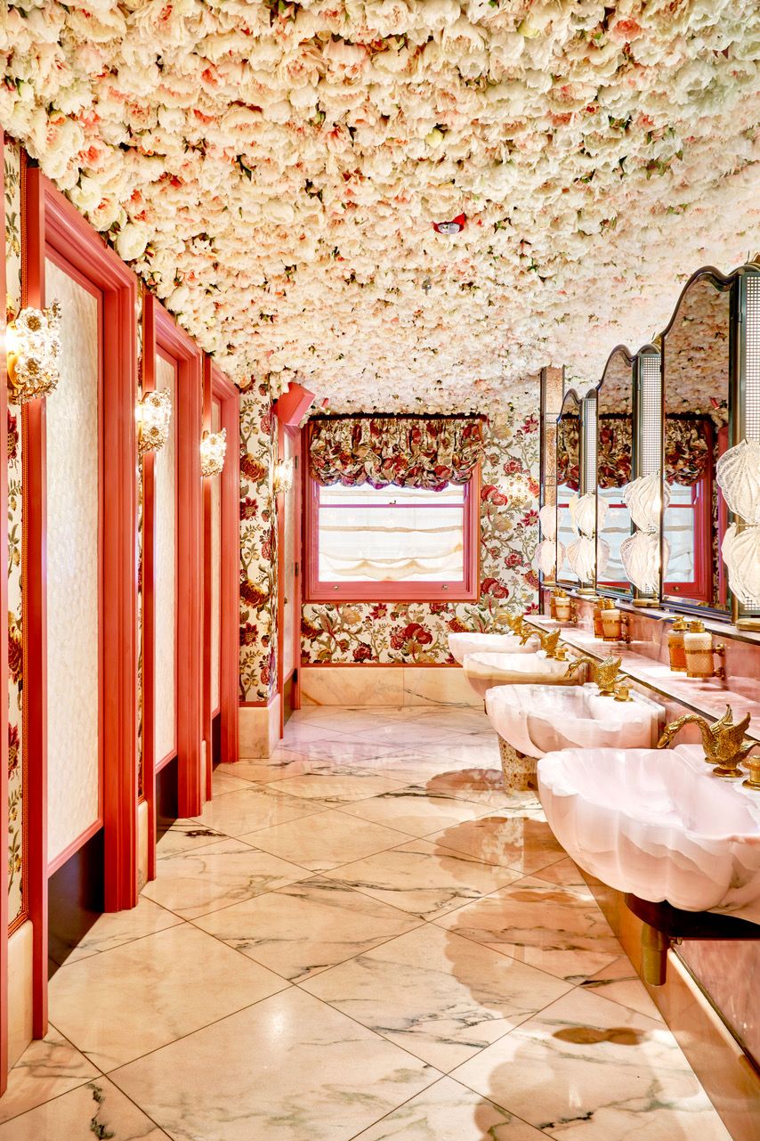The loos at Annabel's  visited by celebrities and their admirers  are ones to remember.
