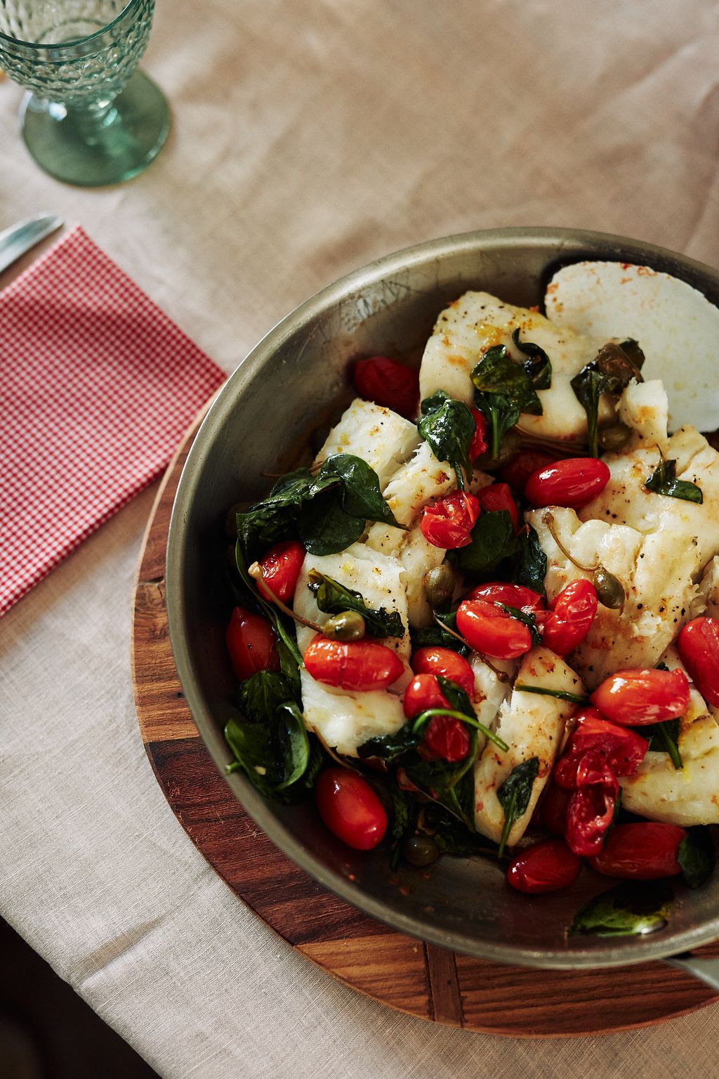 The napkins are from Juana's favourite shop in Argentina called ‘PAUL.