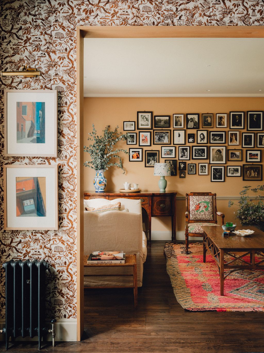 As you move towards the back of the house the family room opens up both towards the study and the mezzanine which...