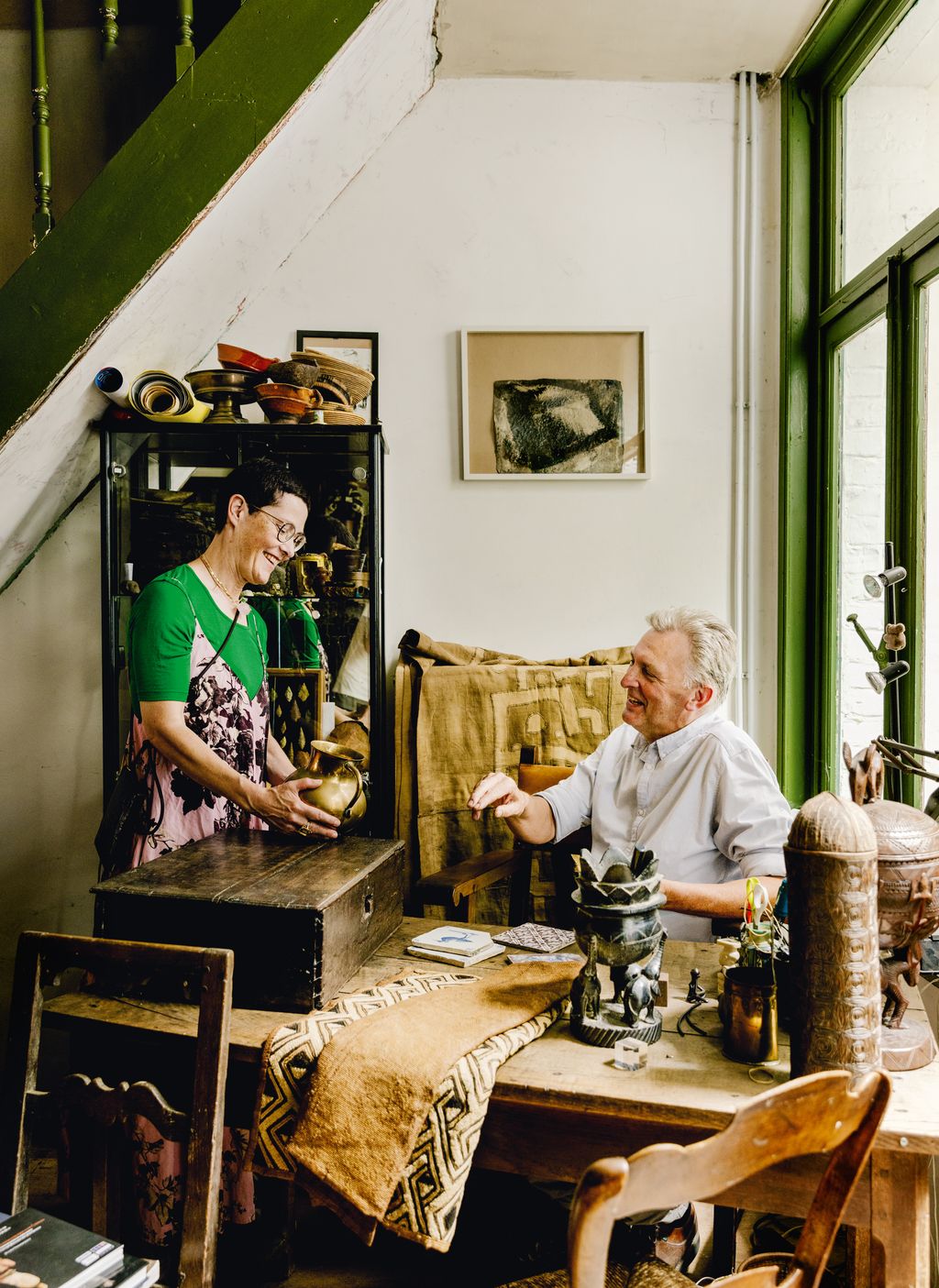 Jacqueline looks at Yannick De Hondts latest finds at his antique shop which specialises in European pieces and tribal...