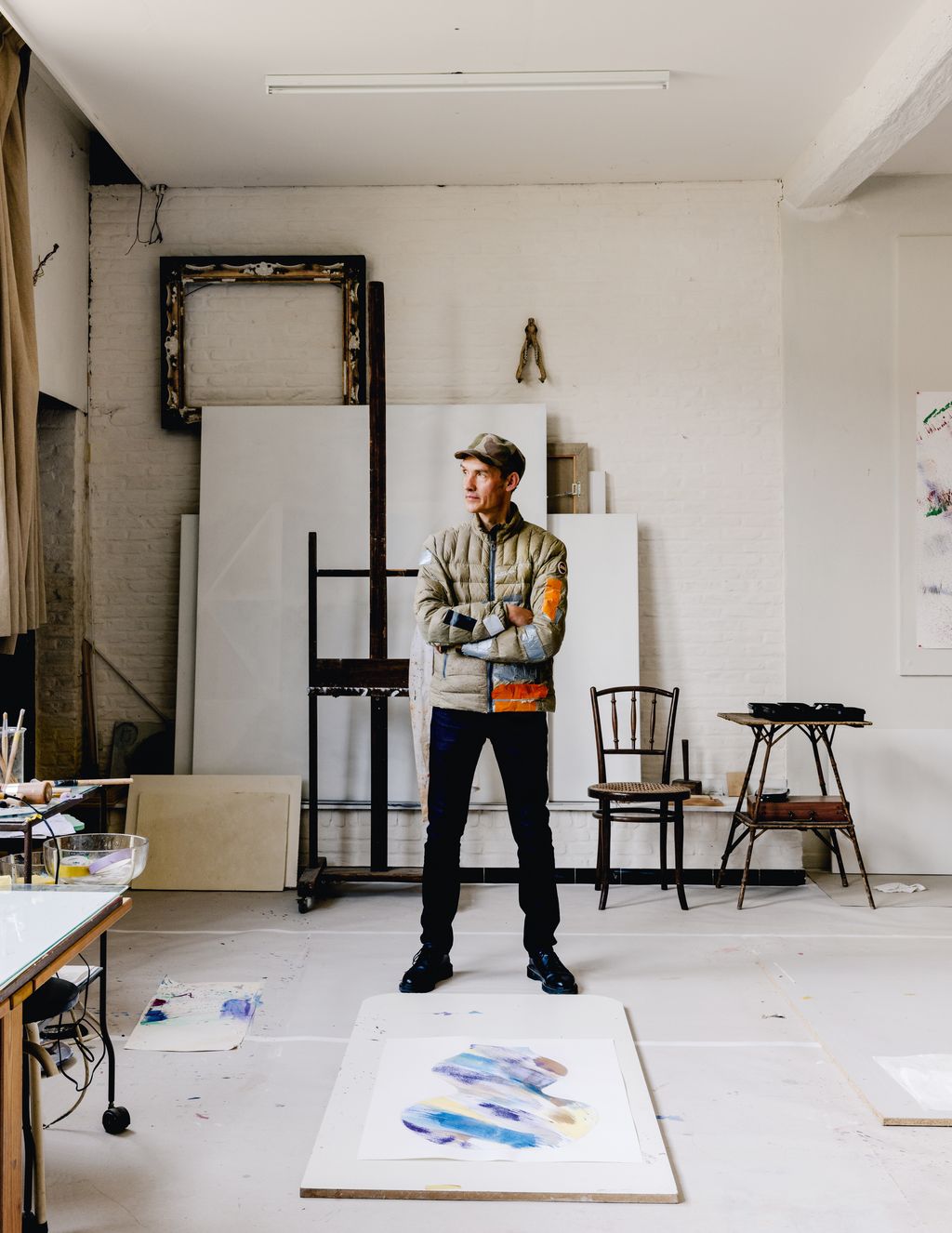 Koenraad has a second studio a short walk from home in a 19thcentury building that was formerly the headquarters of...