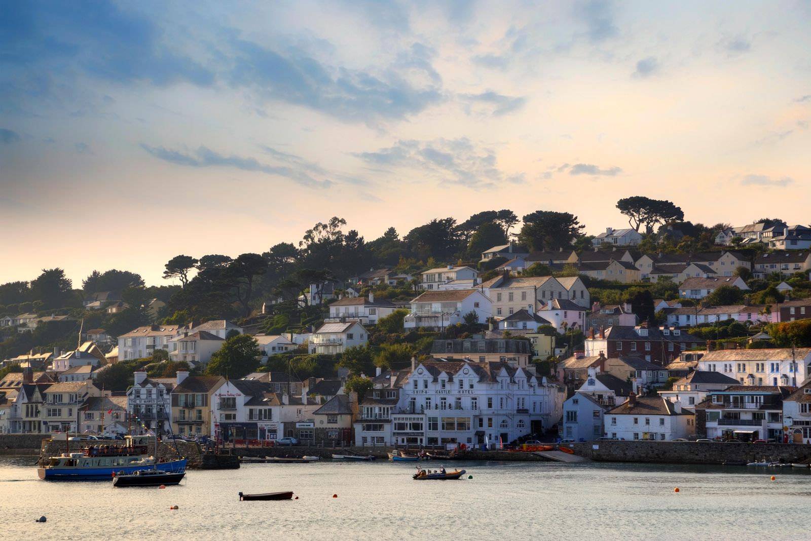 E8PG2W St Mawes Cornwall England United Kingdom