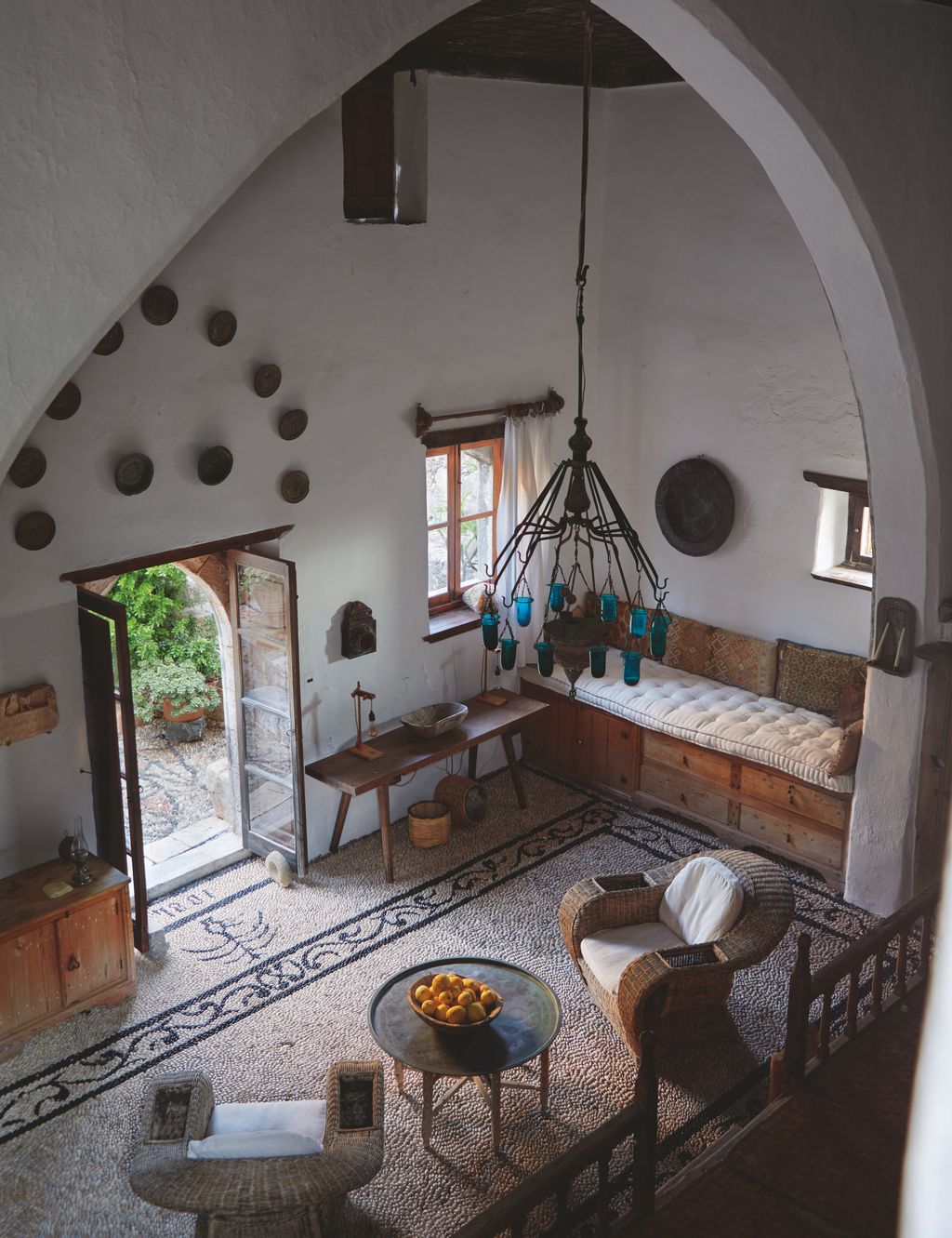 Conran and Byrne have kept much of the Salas original structure intact. Religious imagery and textiles are the main...