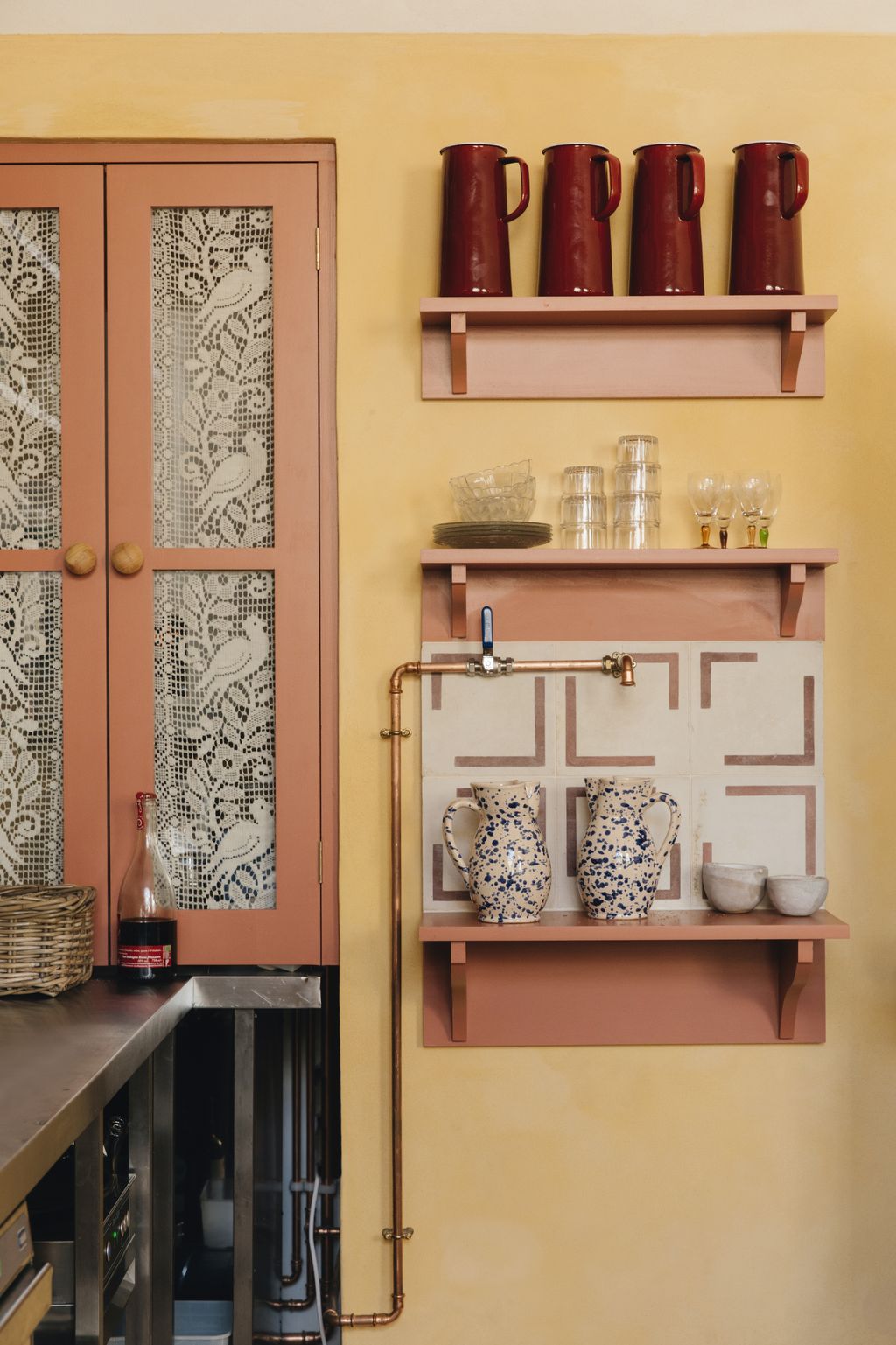 Its interior has an authentic look