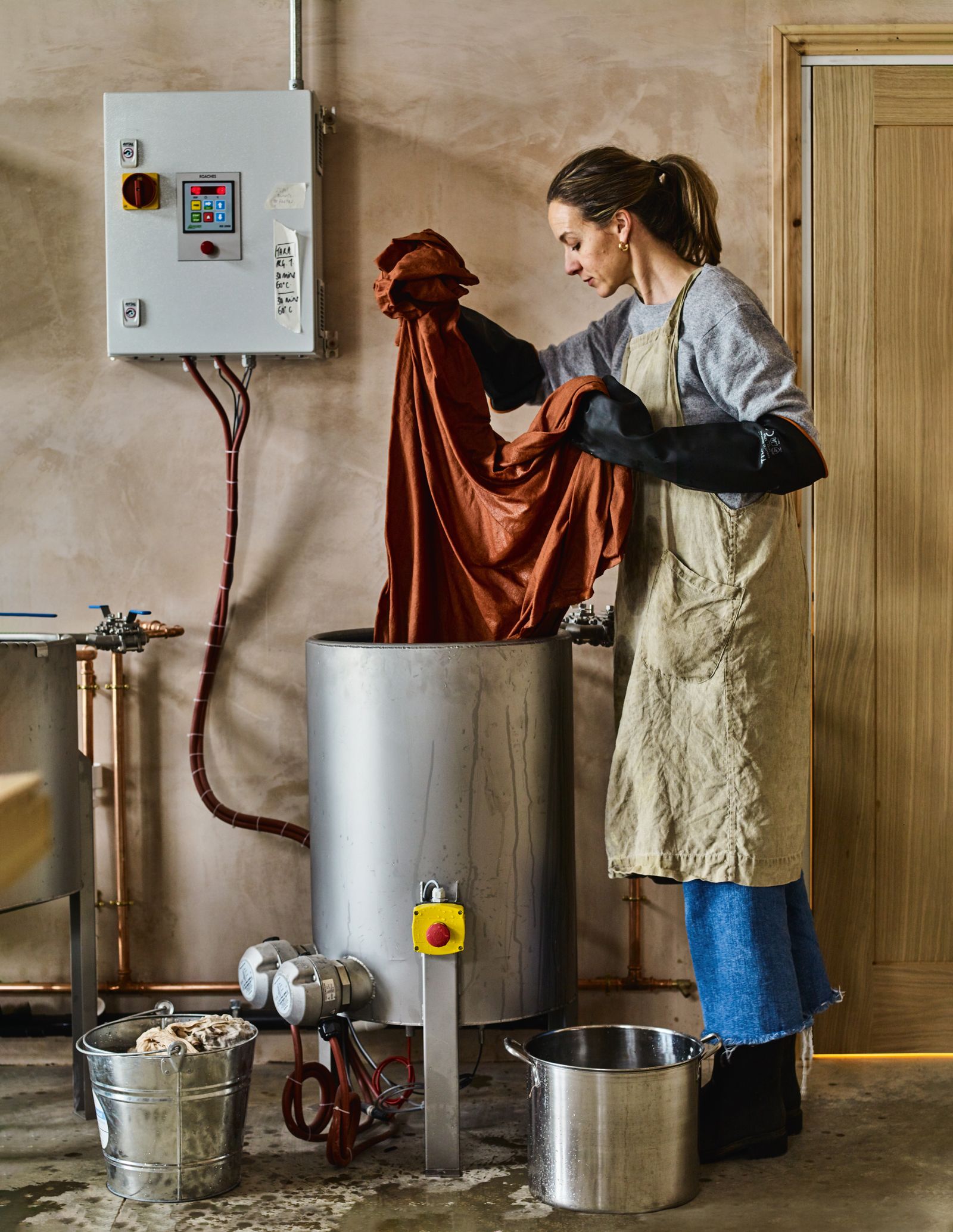 The Cotswold textile designer using seasonal plantbased pigments to elevate sustainable fabrics