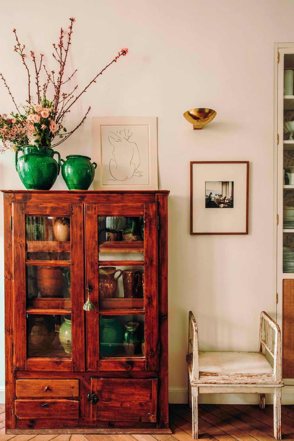 Paris home sezane cabinet