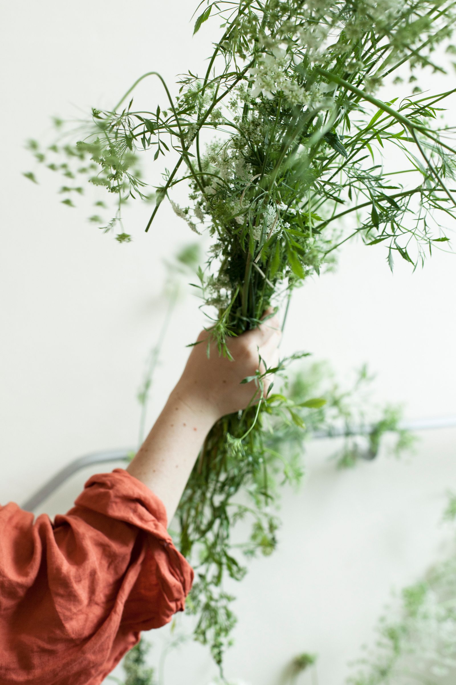 The wonky appeal of a wild flower bouquet