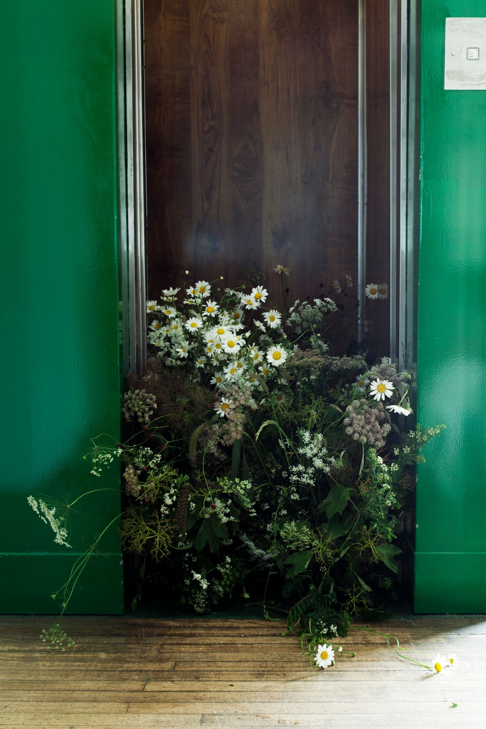 The wonky appeal of a wild flower bouquet