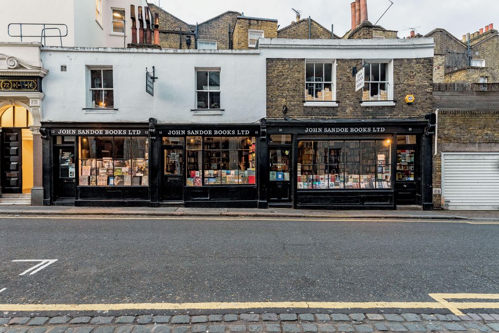 At the marvellous John Sandoe in Chelsea it is possible to hide out for hours in the stacks that somehow hold 30000...