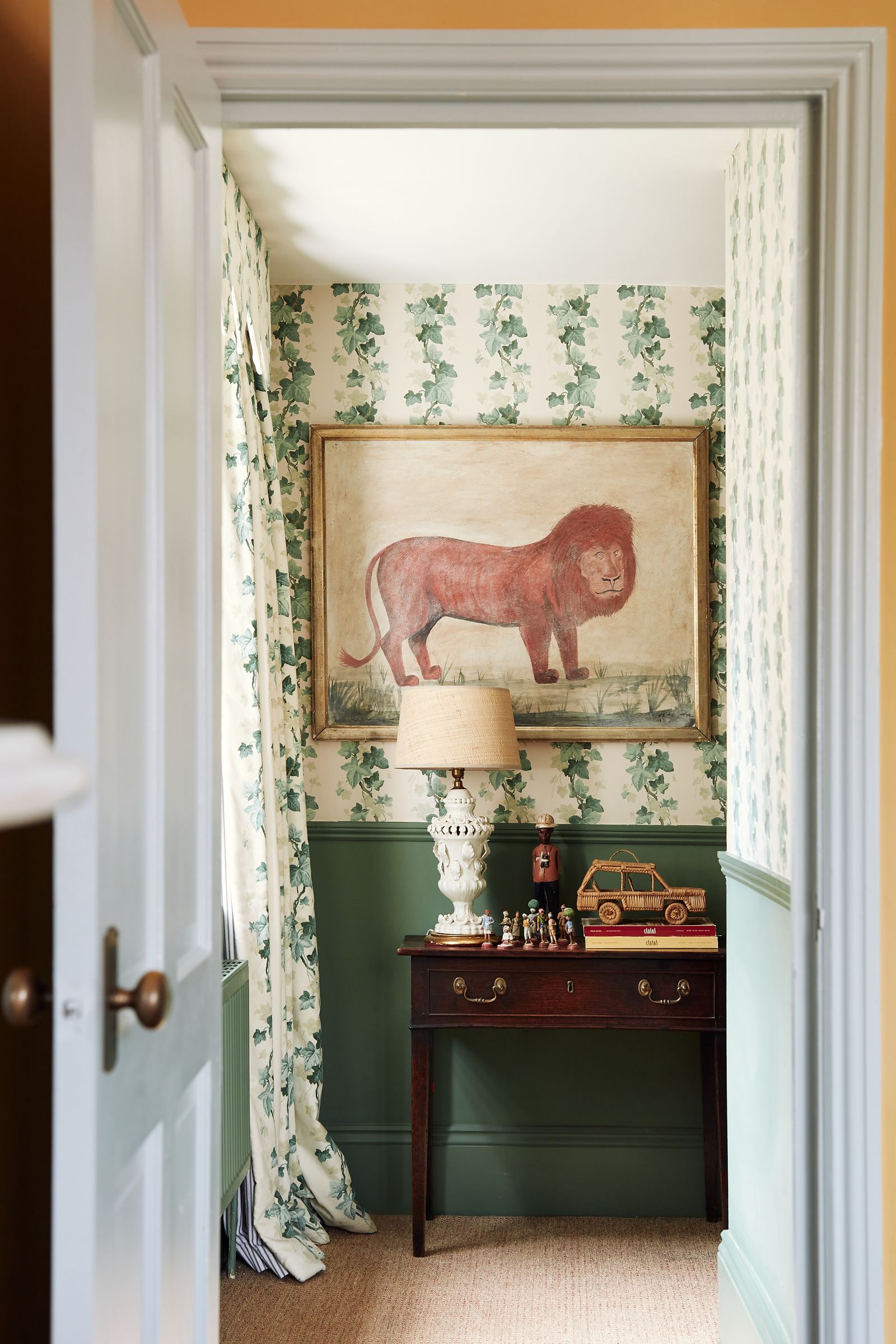 The hallway in Kate Cox's Bristol flat
