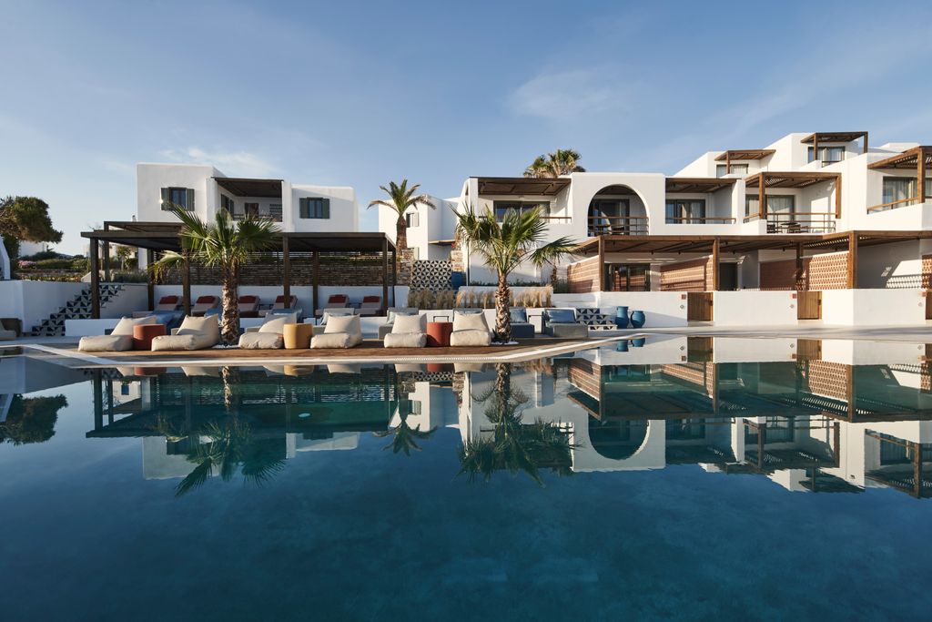Best for a fun and flirty luxury getaway  Fifteen minutes from Paros main port of Parikia MINOIS has just undergone a...