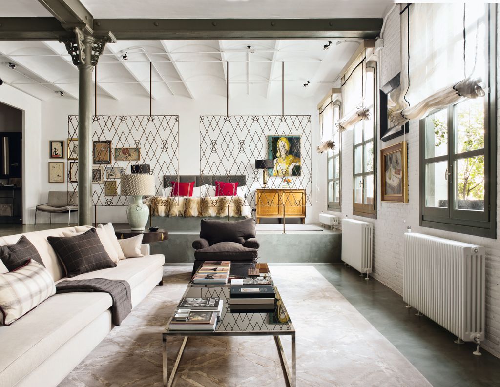 Some openplan interiors can work well with only the slightest intervention to delineate spaces. This is an opportunity...