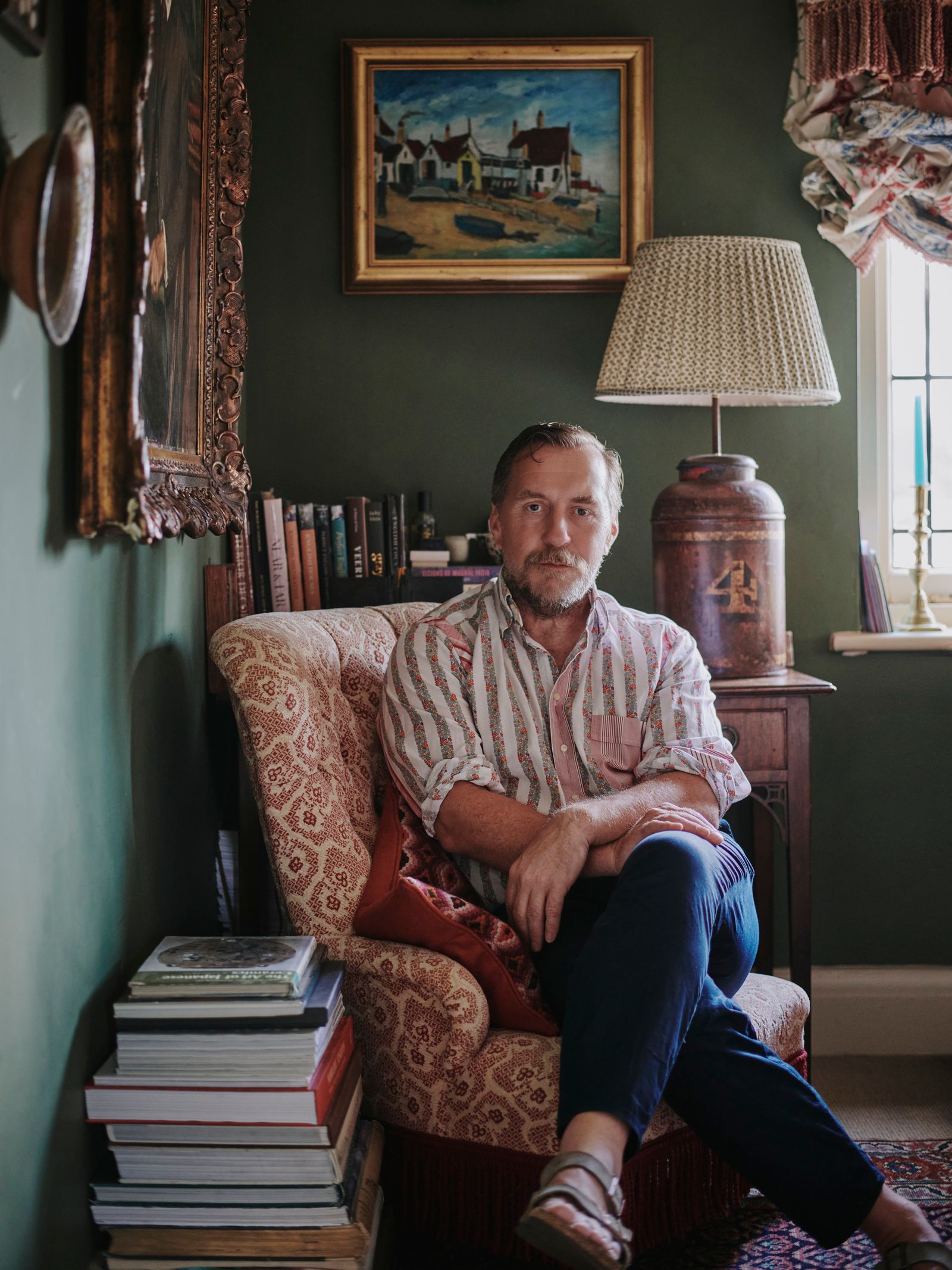 Patrick O'Donnell at home in Worcestershire