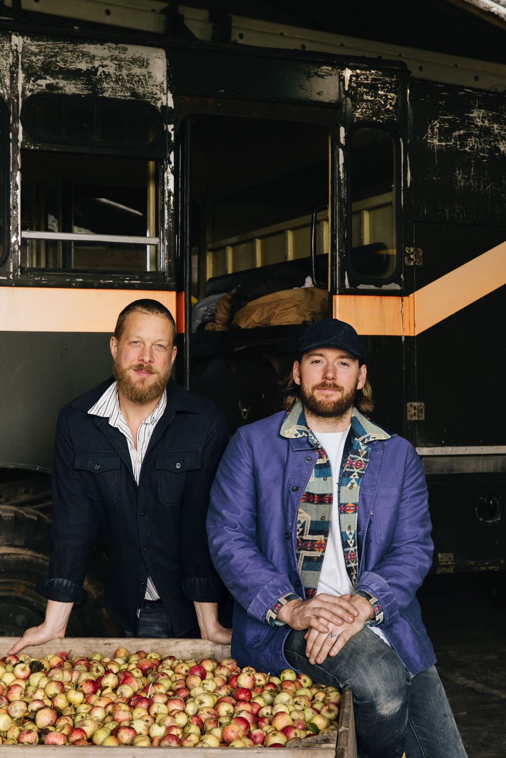 Ted and Freddie McArdle launched Two Orchards Cider in 2020 specialising in traditional champagnemethod cider.