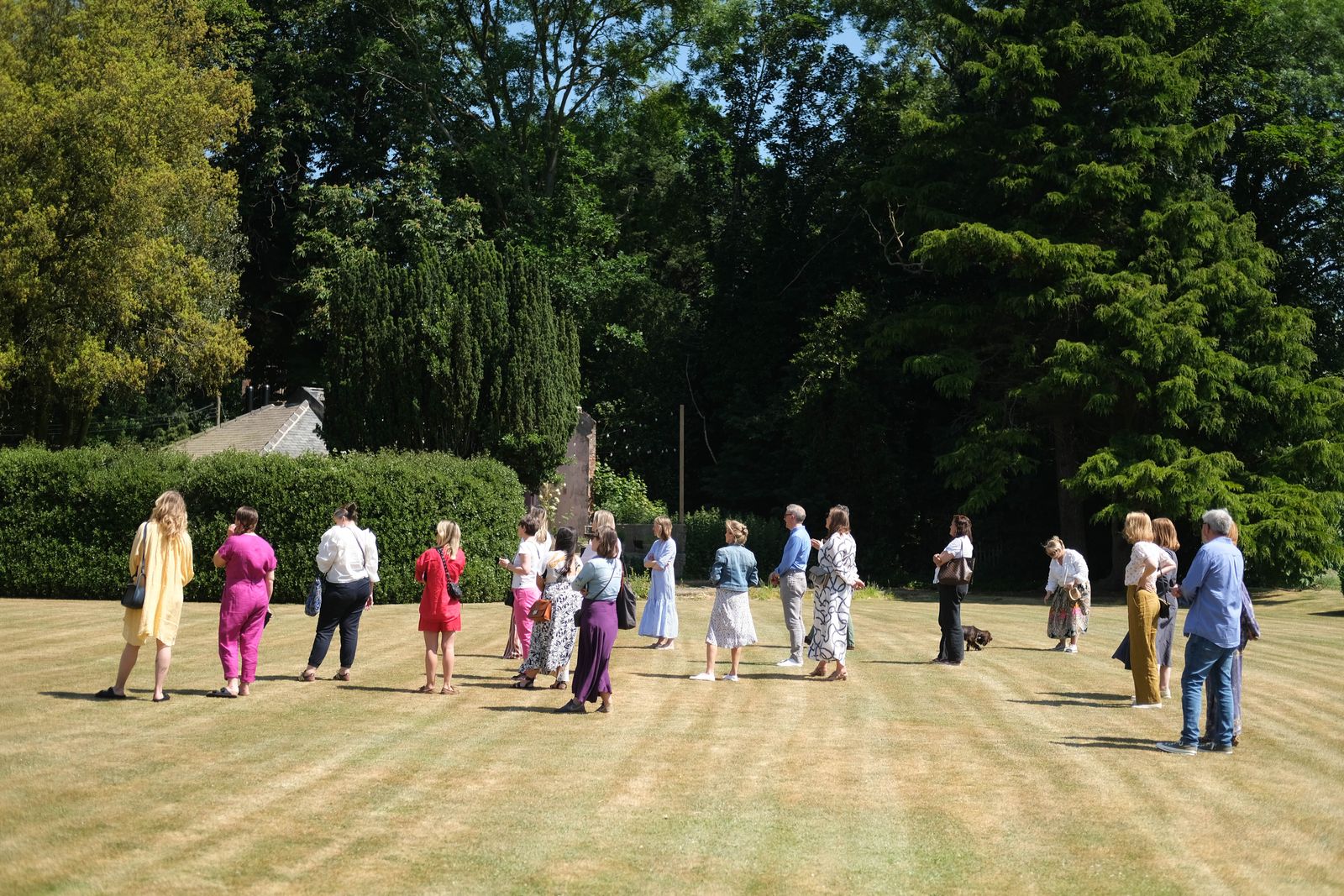House  Gardens editor Hatta Byng invited The Calico Club to her Regency home Brockfield Hall