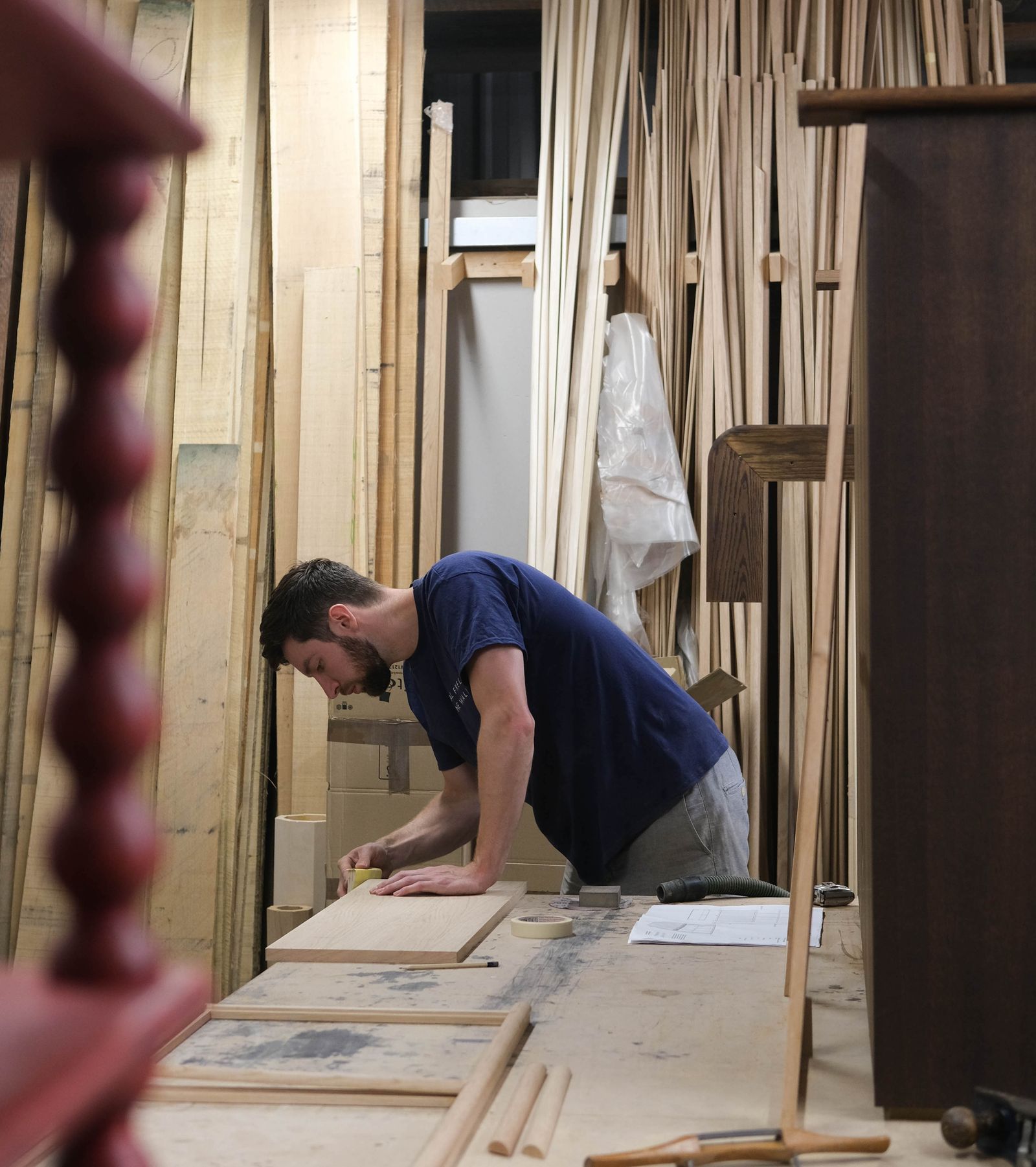 The Calico Club spent a day with the Newalls at their idyllic country workshop and home