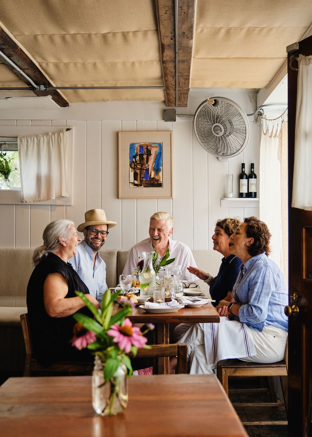 Supper with friends at local institution Sals Place.