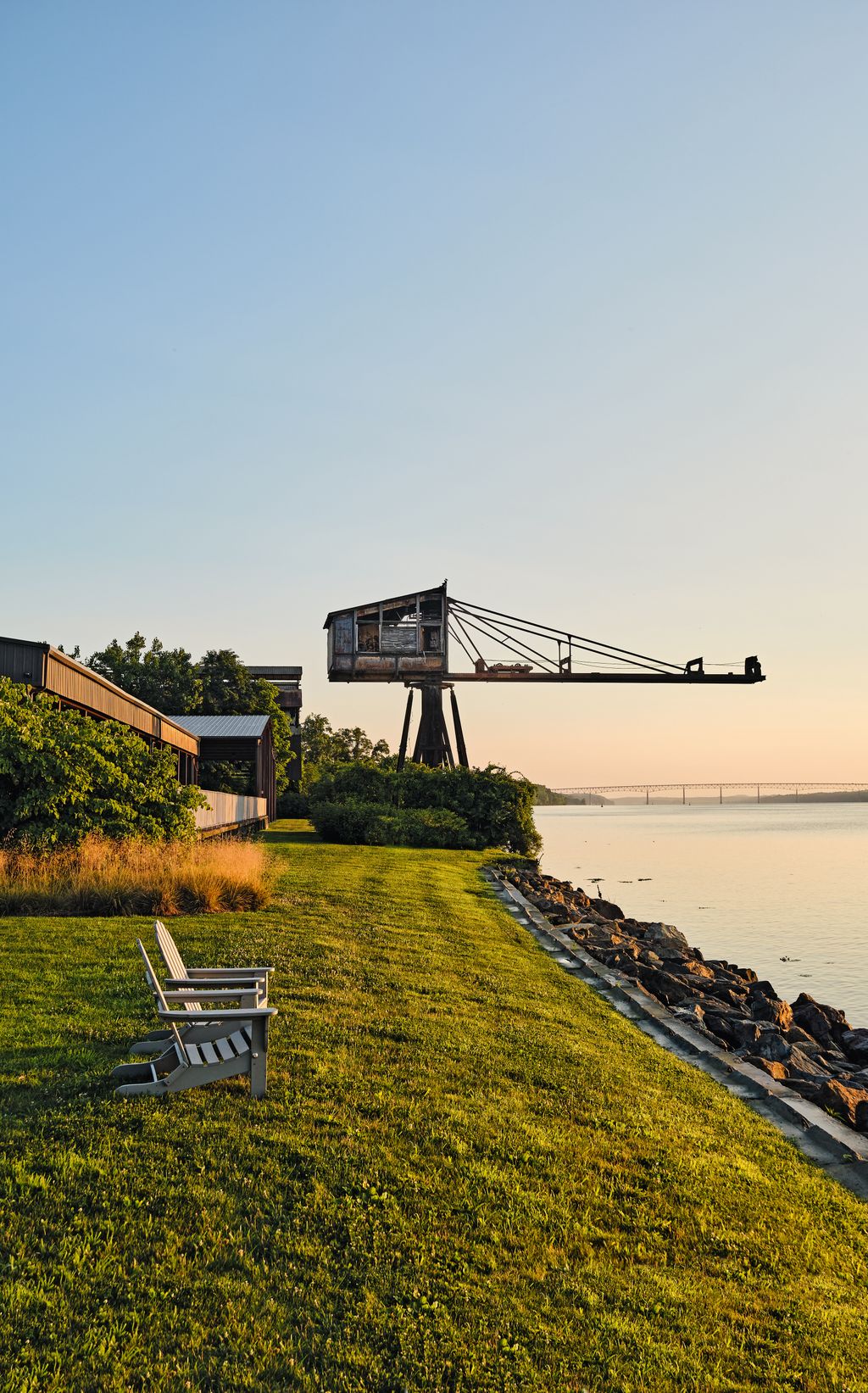 The waterside view at Hutton Brickyards.