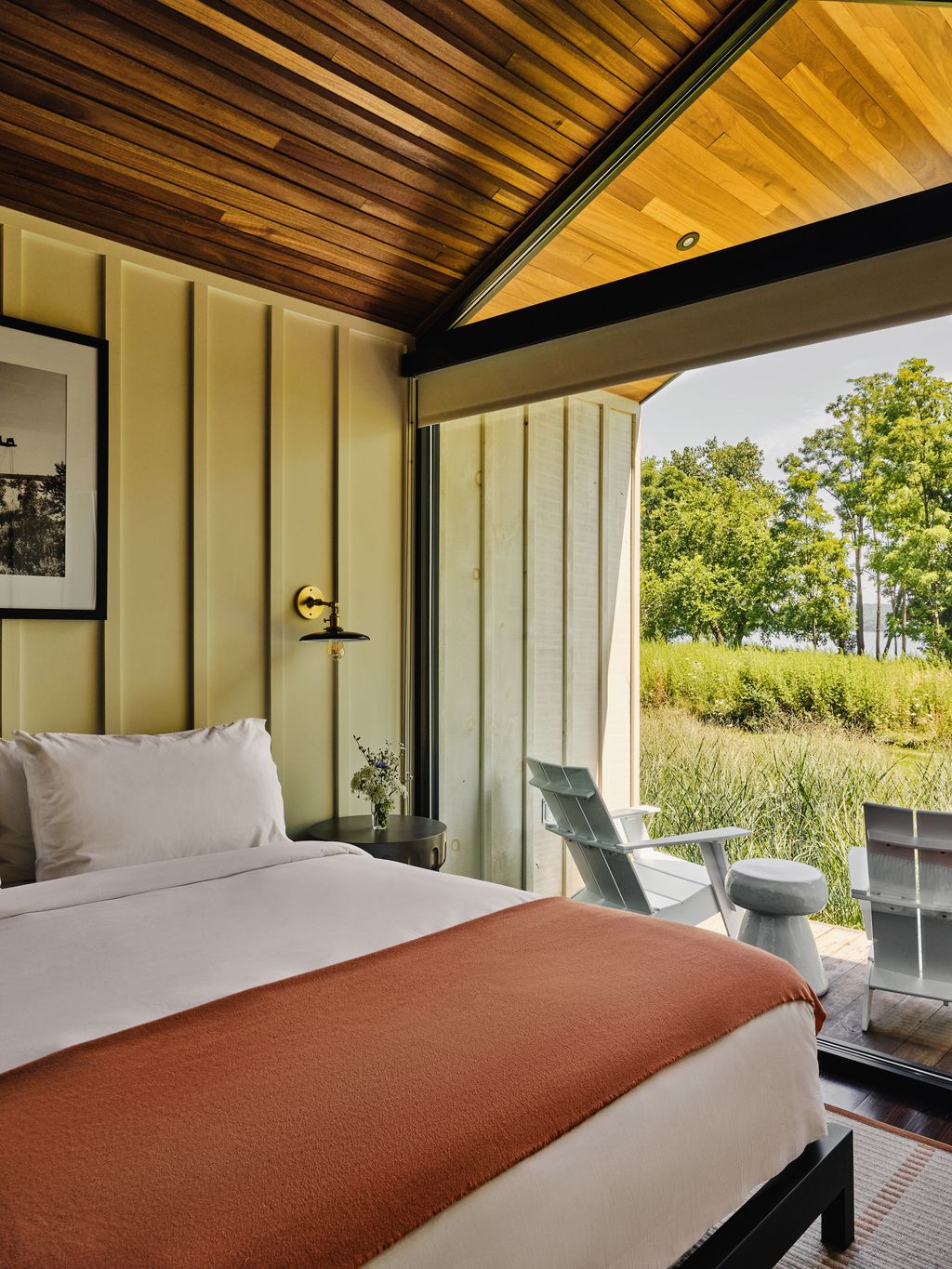 A hotel designed and opened by the couple in 2021.