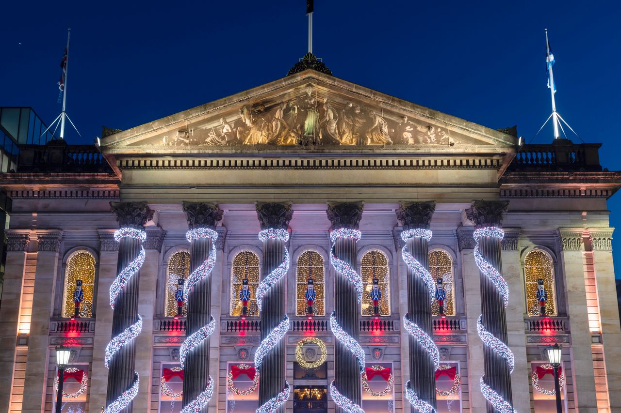 The Dome at Christmas time
