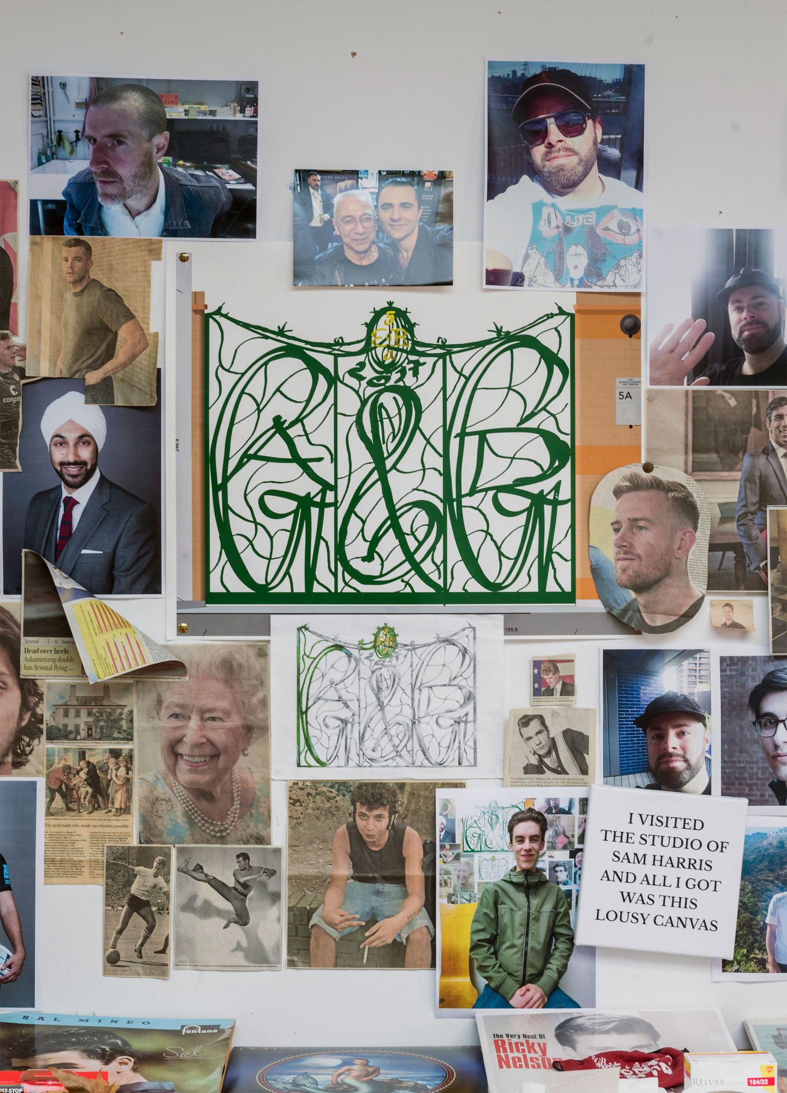 Inside the studio of artists Gilbert George