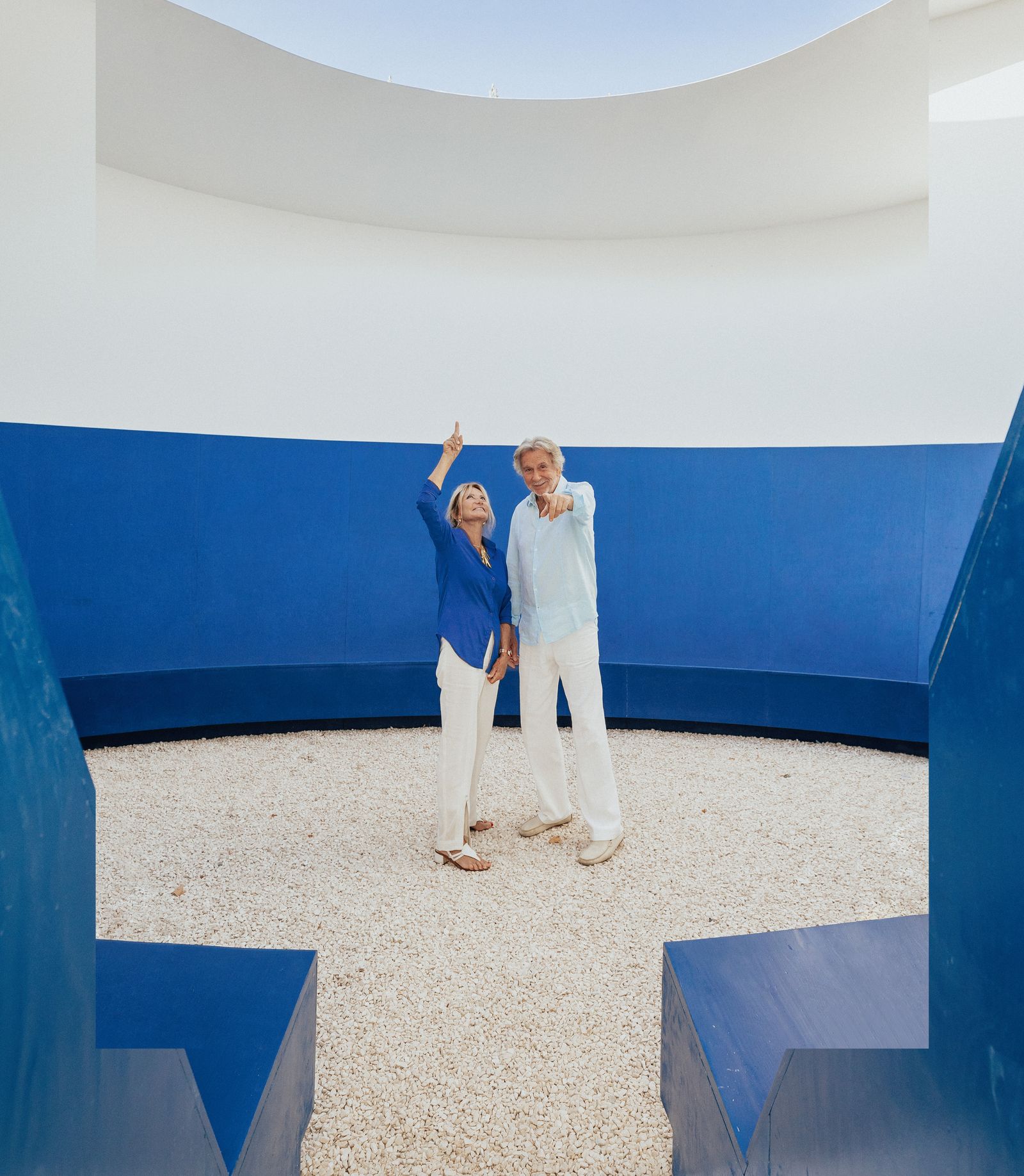 James Turrells Elliptic Ecliptic from his Skyspace series