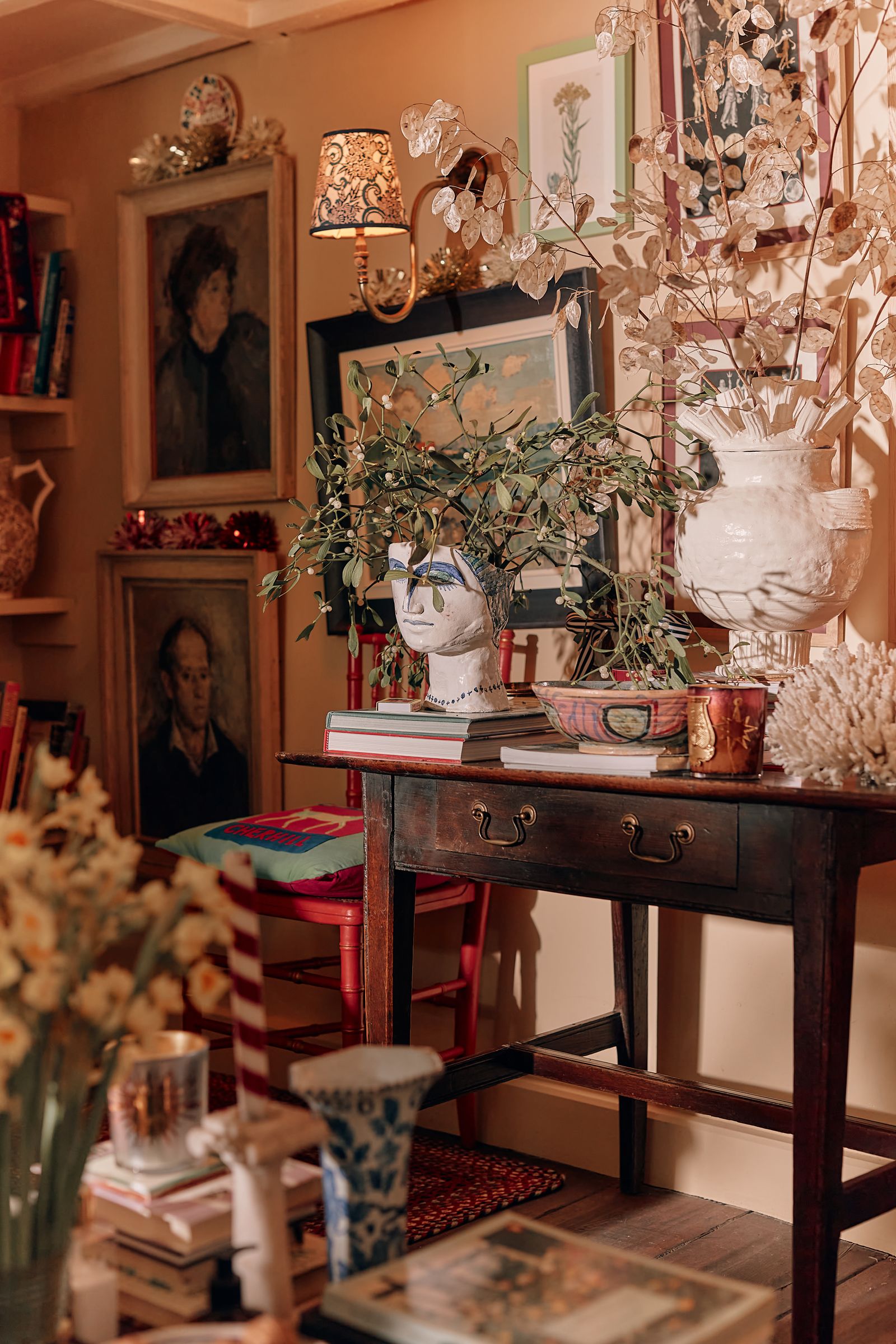 Christmas at Sean Anthony Pritchard's cottage