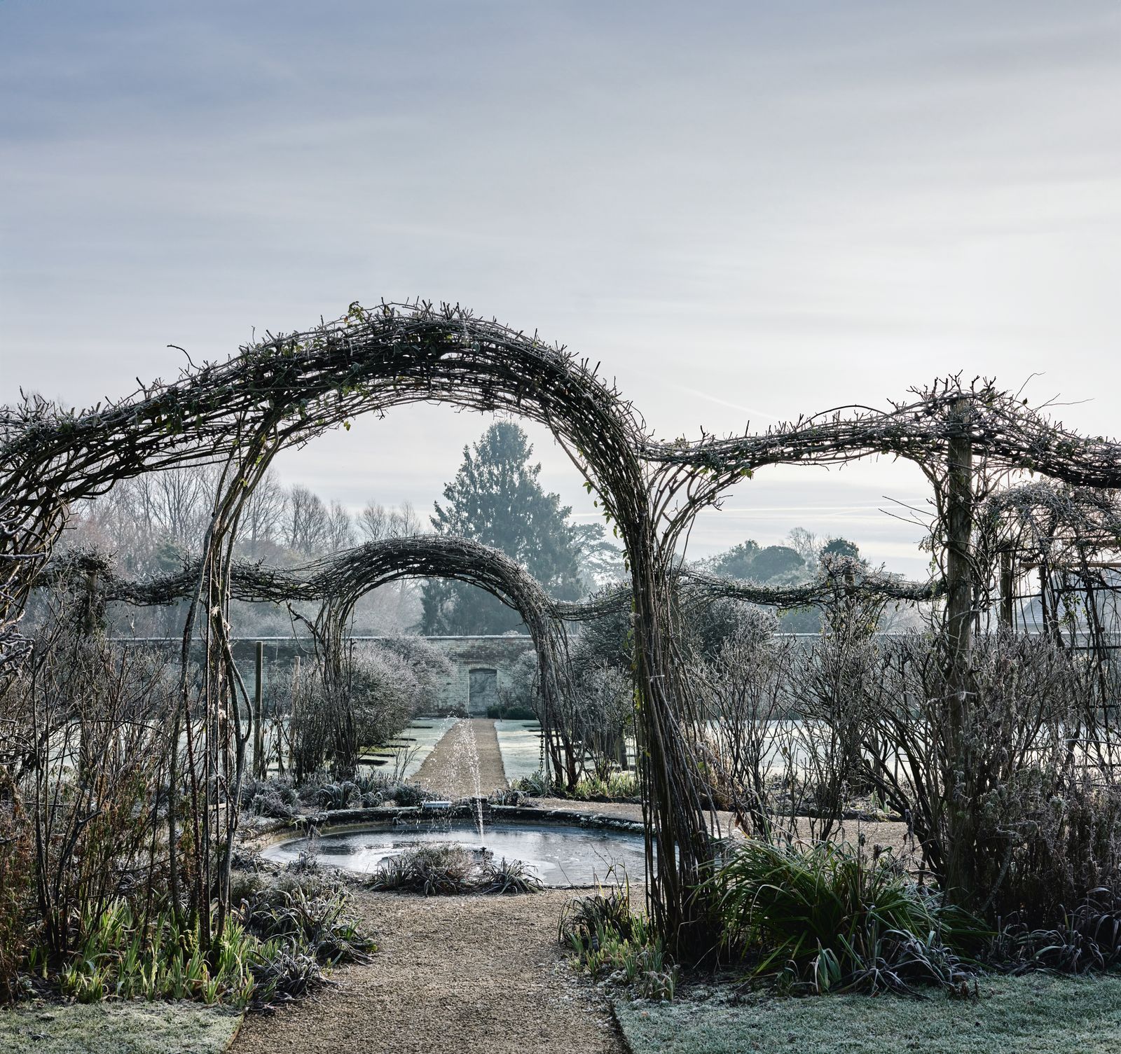 What to plant in December the walled garden at Rousham in Oxfordshire is the perfect winter landscape