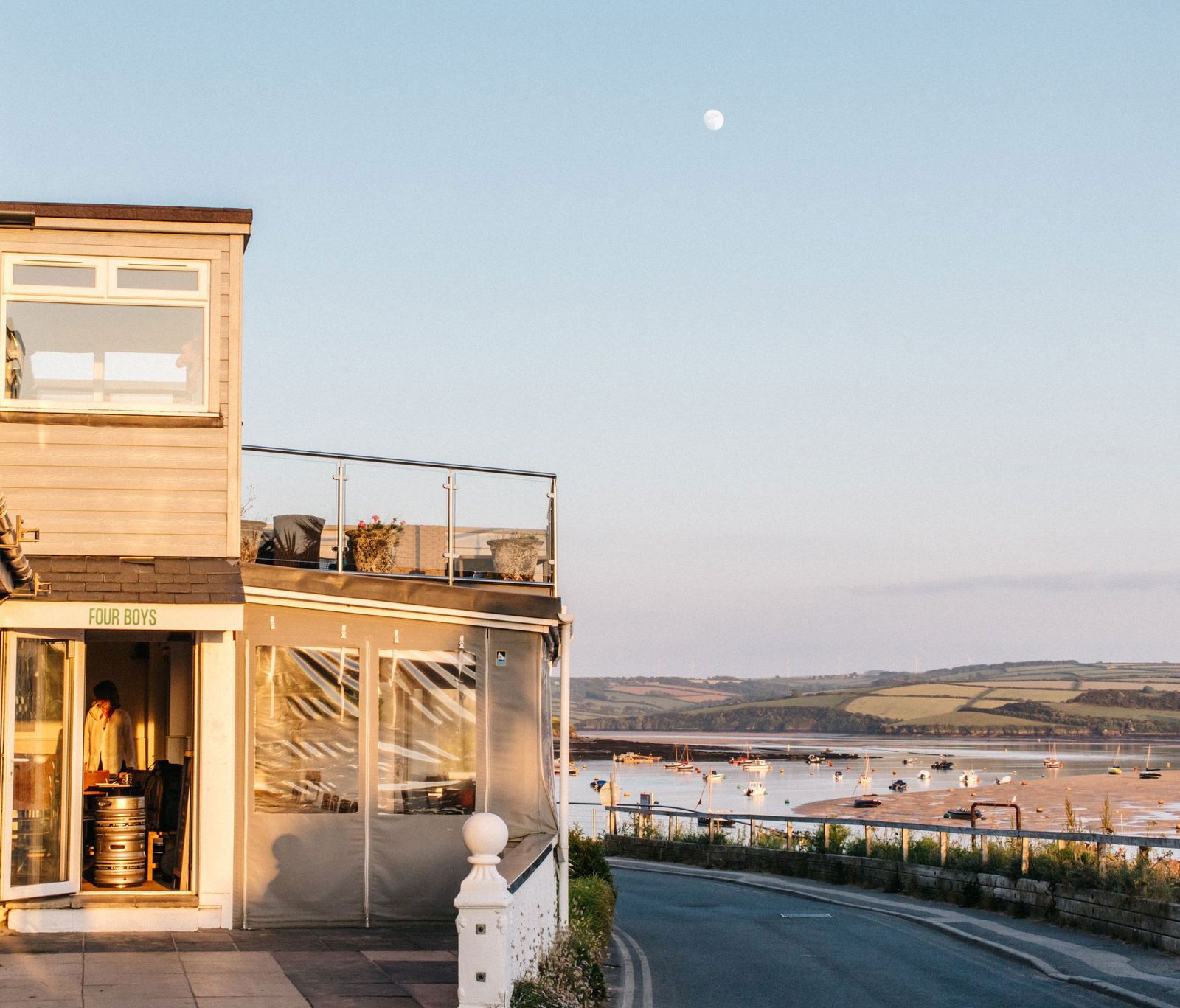 Four Boys is one of the best restaurants in Cornwall  and one of Gordon Ramsay's favourites.