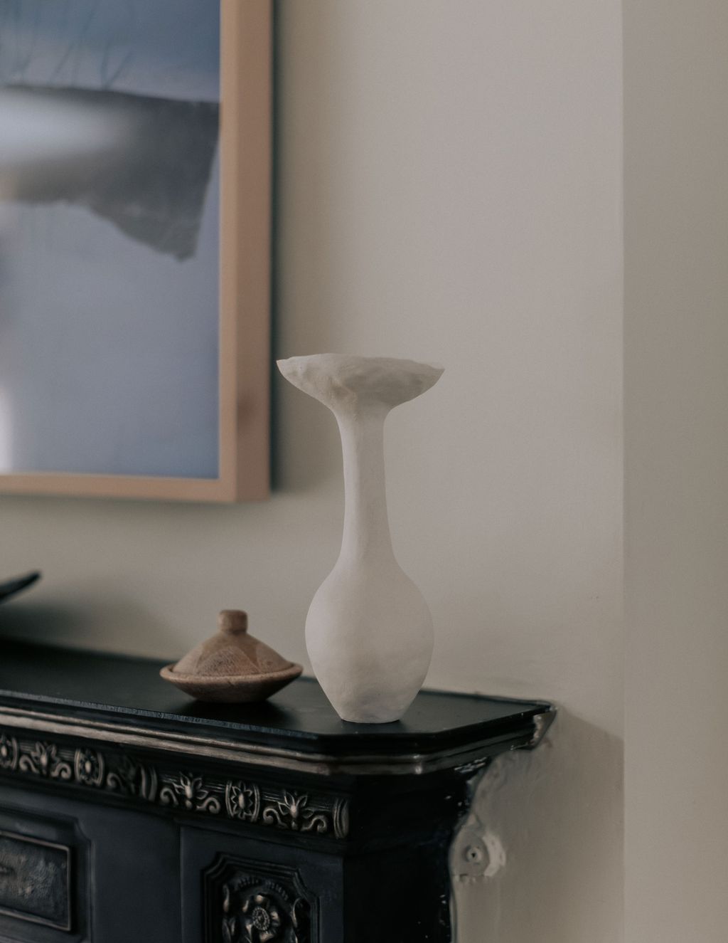 A Ditte Blohm vase which forms part of Laura's collection.