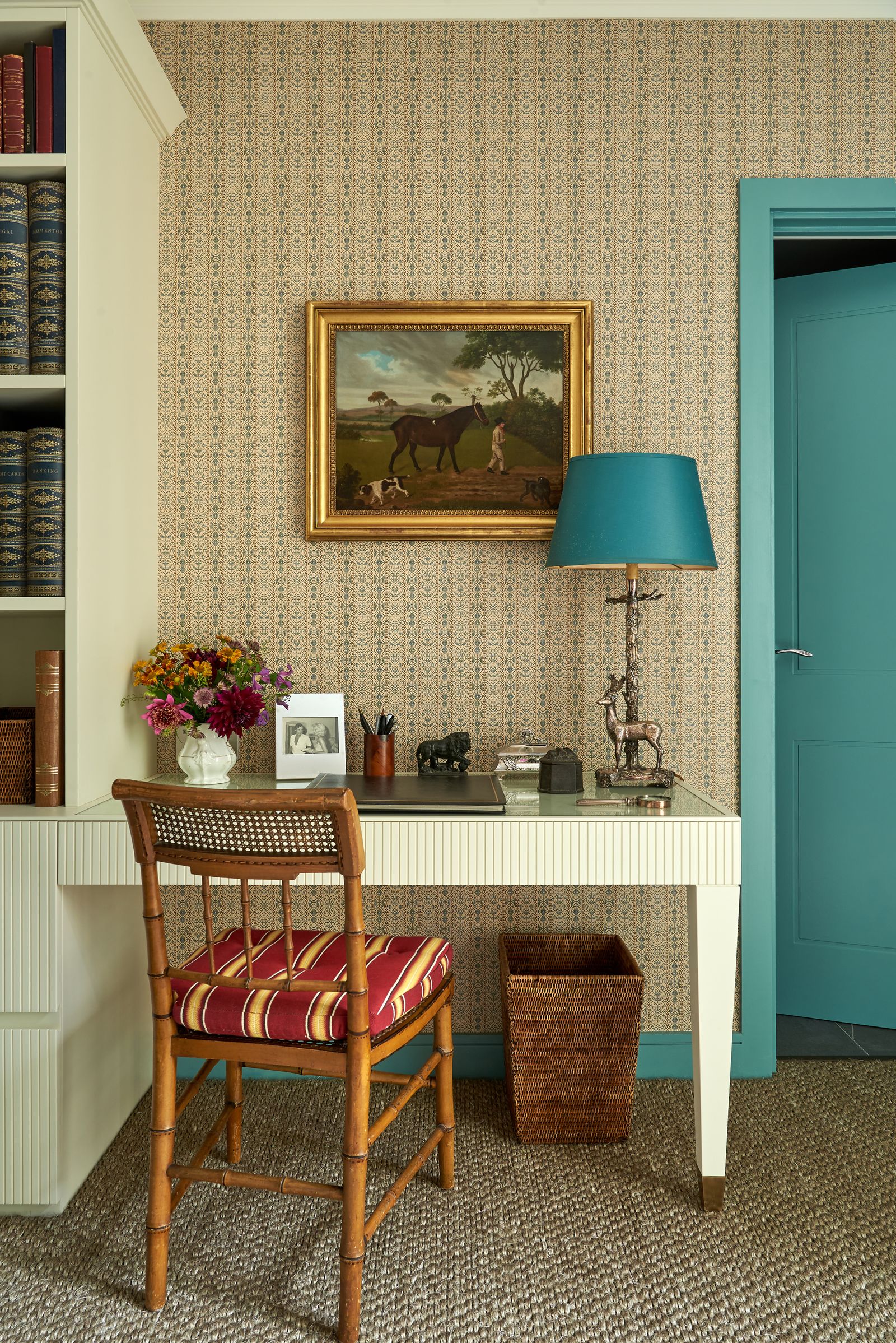 A once bare London flat filled with colour and texture by Sarah Vanrenen