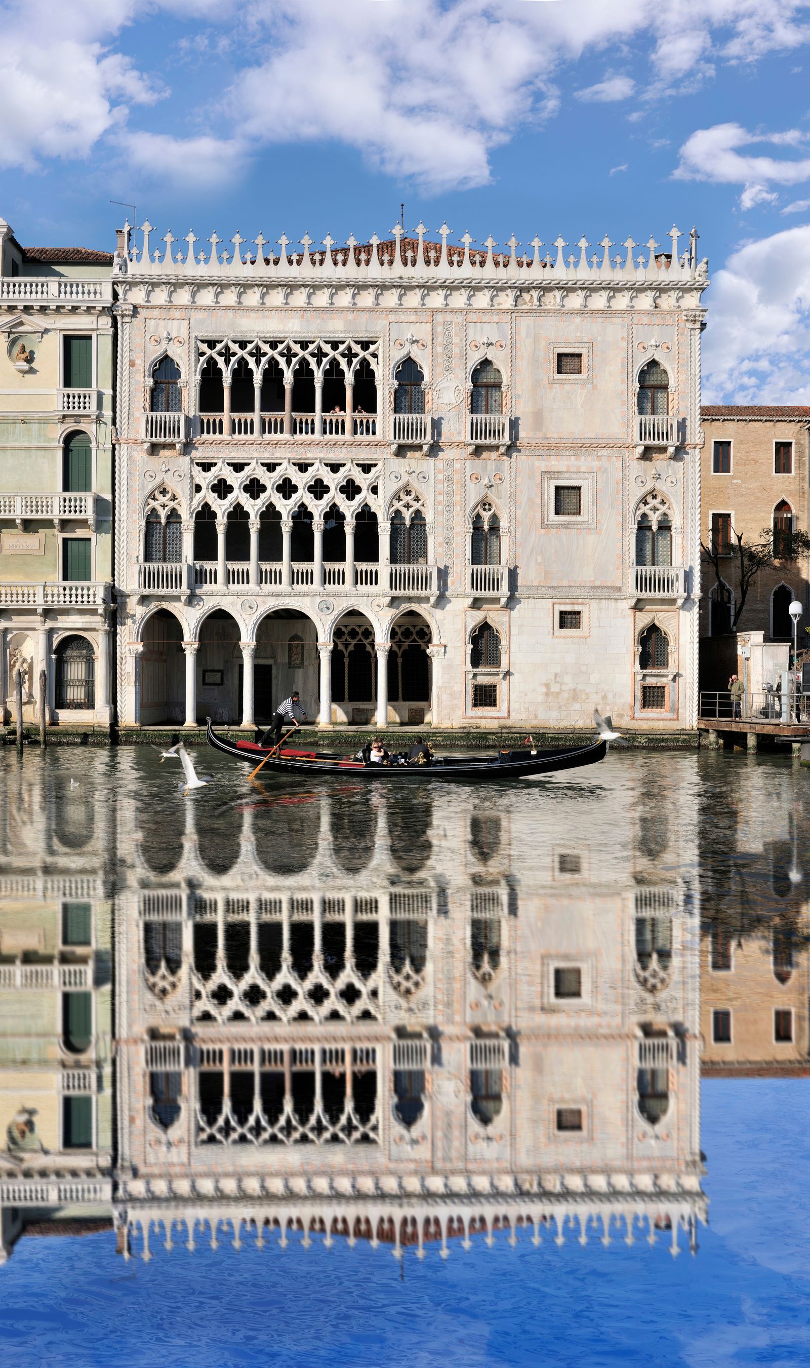 Italy Veneto Venezia district Venice Ca' d'Oro Venetian Lagoon Adriatic Coast .