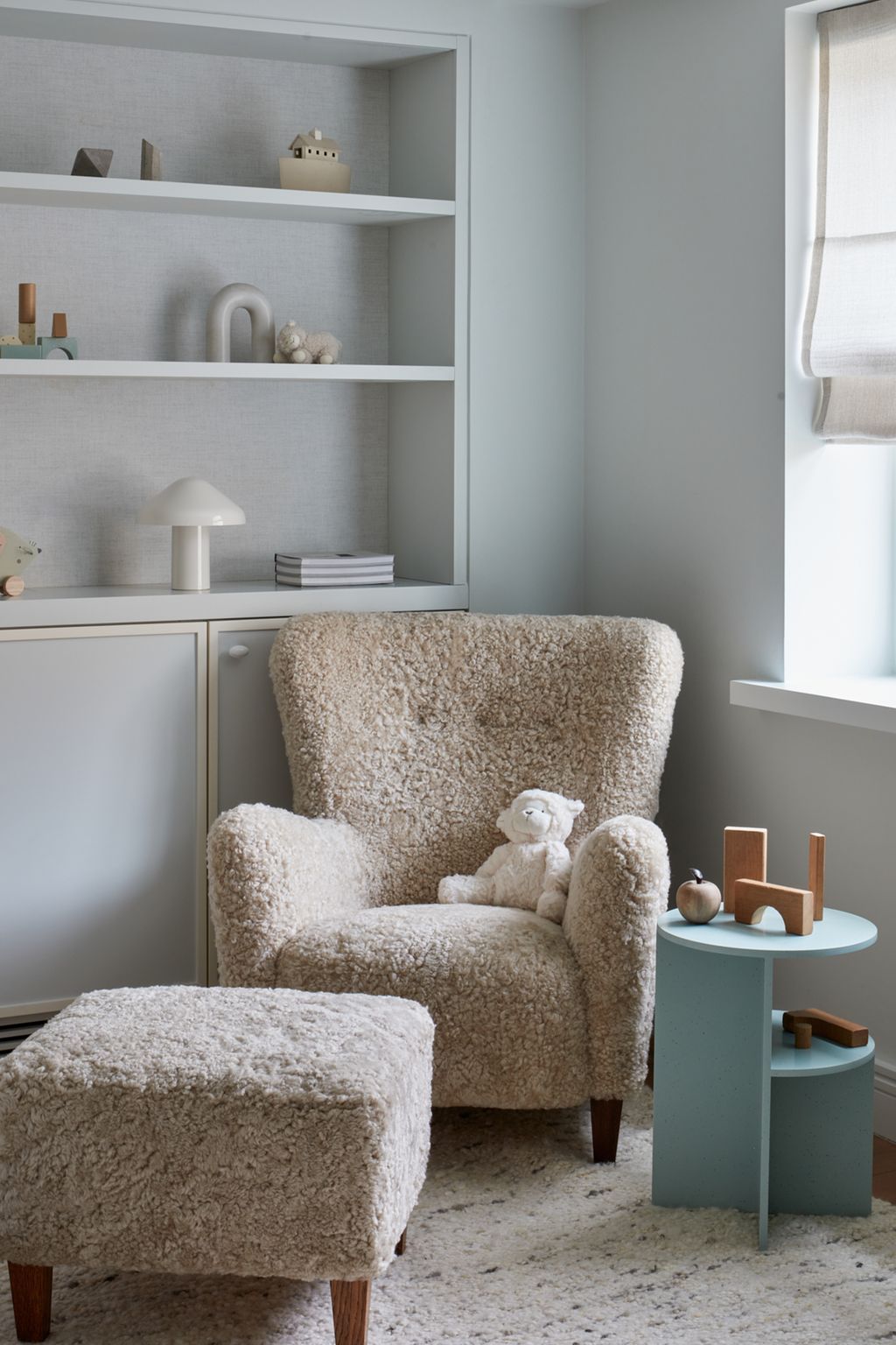 Image may contain Furniture Chair Toy Candle and Armchair