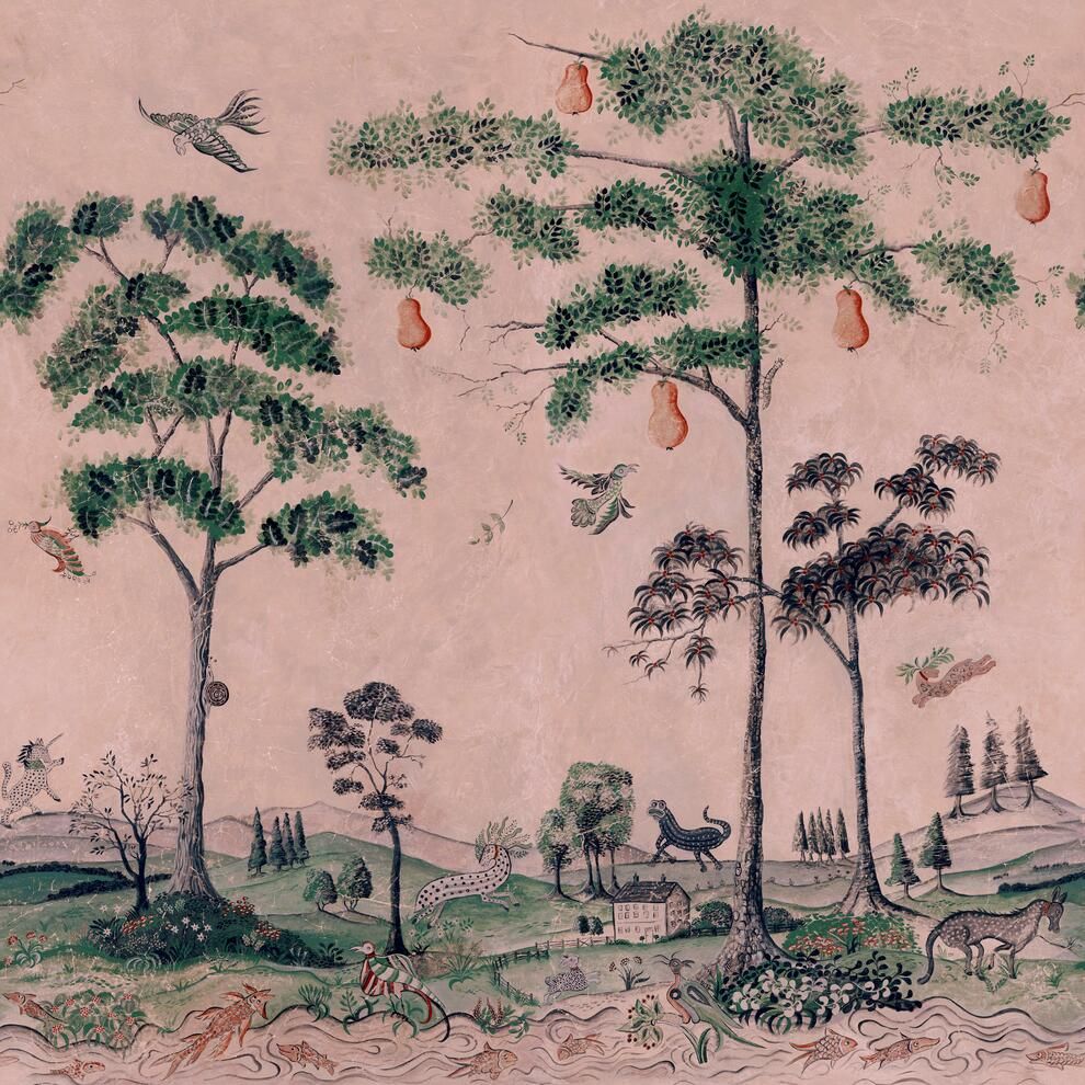 Image may contain Art Painting Drawing Plant and Tree