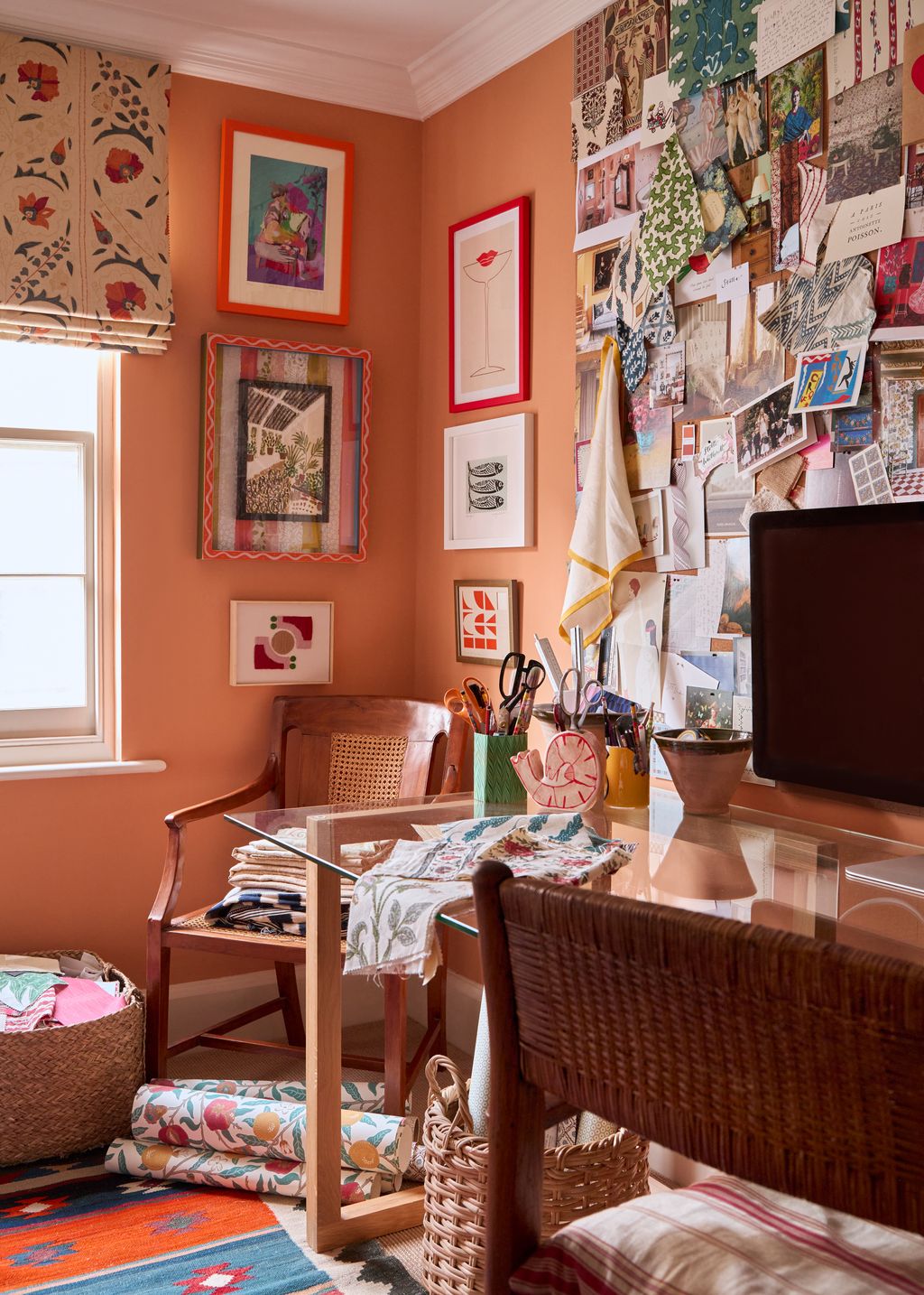 Image may contain Home Decor Architecture Building Furniture Indoors Living Room Room and Computer Hardware