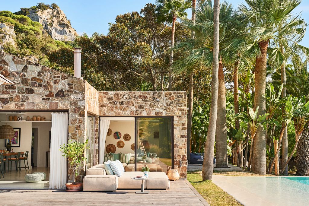 Image may contain Architecture Building House Housing Villa Plant Backyard Nature Outdoors Yard Art and Painting