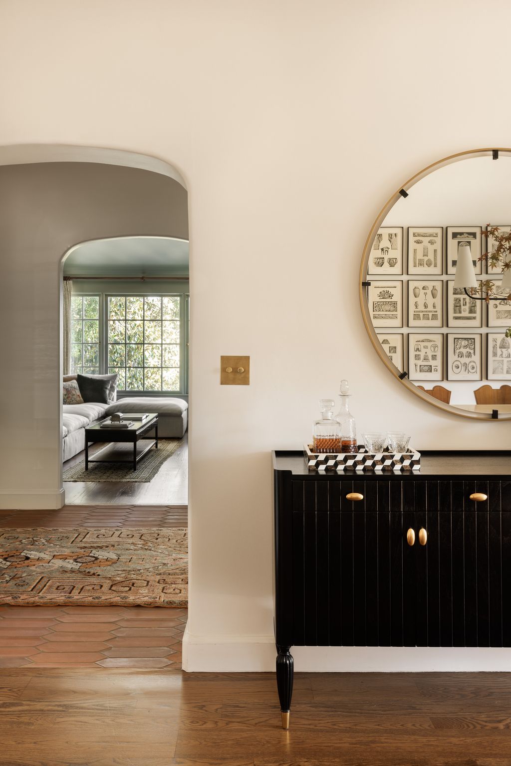 Image may contain Indoors Interior Design Floor Flooring Home Decor Rug Architecture Building and Furniture