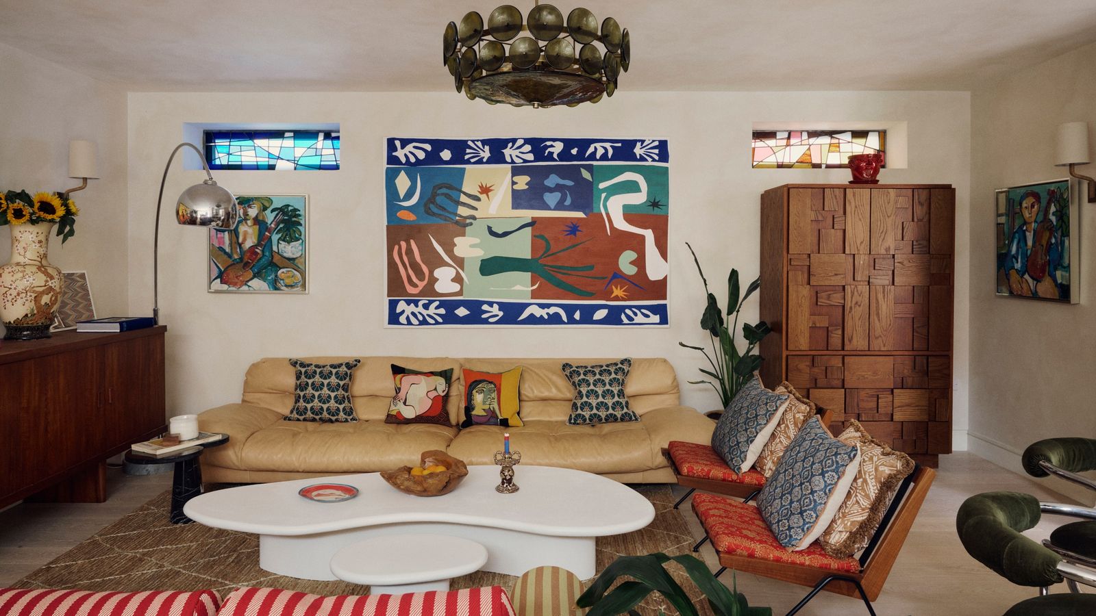 Image may contain Home Decor Architecture Building Furniture Indoors Living Room Room Couch and Cushion