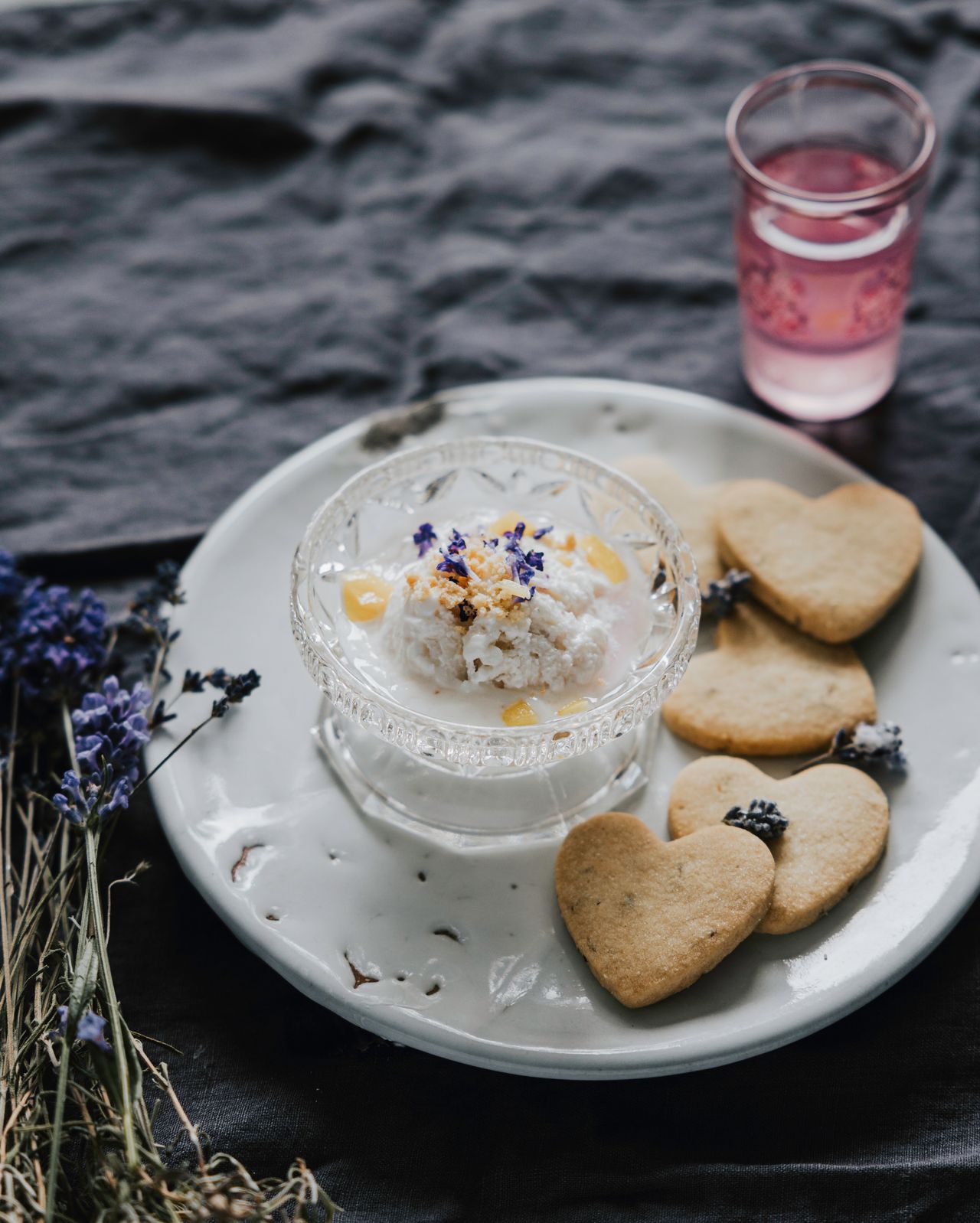 Image may contain Cup Plate Food Food Presentation Bread Cream Dessert Frozen Yogurt and Sundae