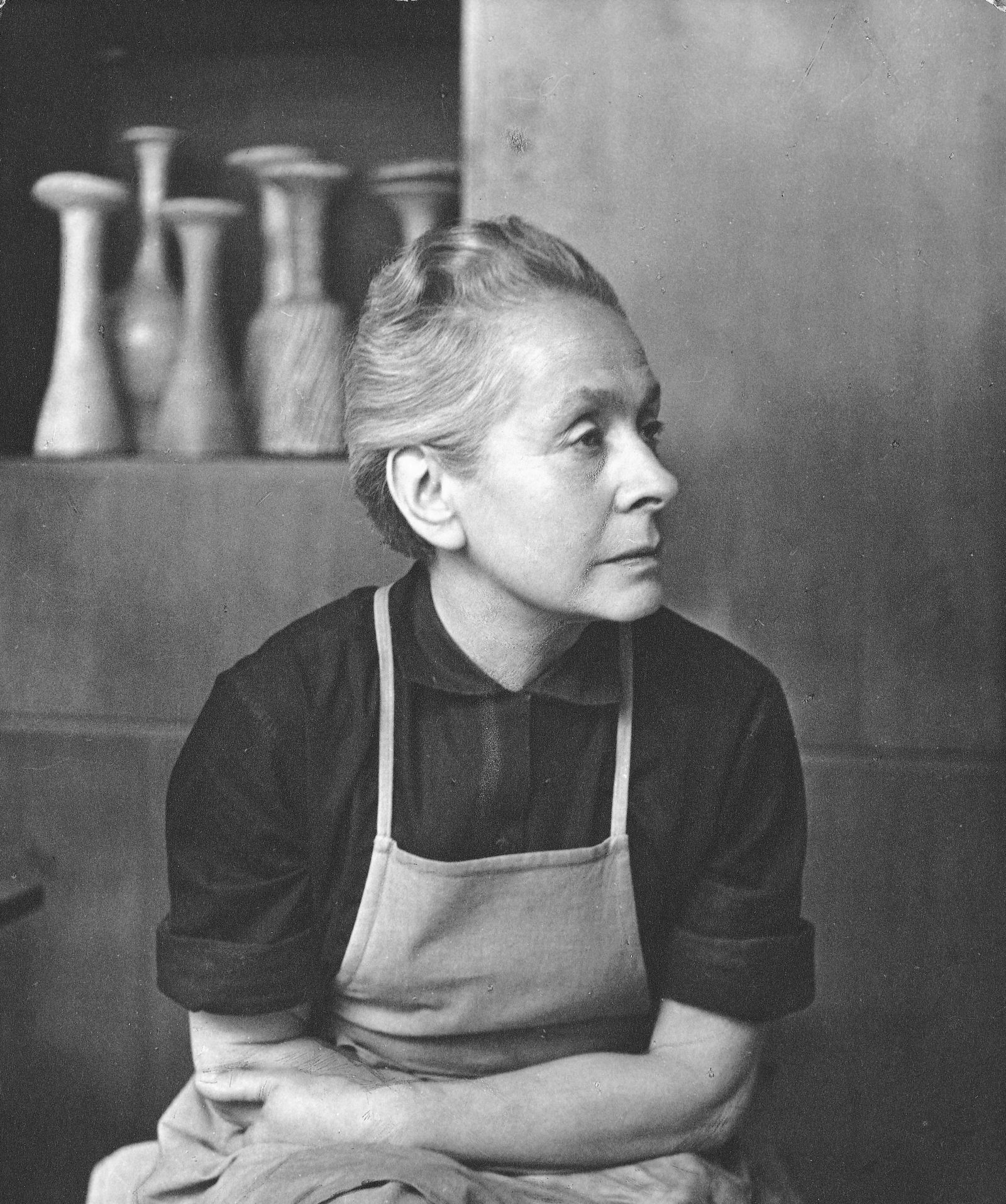 Image may contain Rita LeviMontalcini Face Head Person Photography Portrait Pottery and Jar
