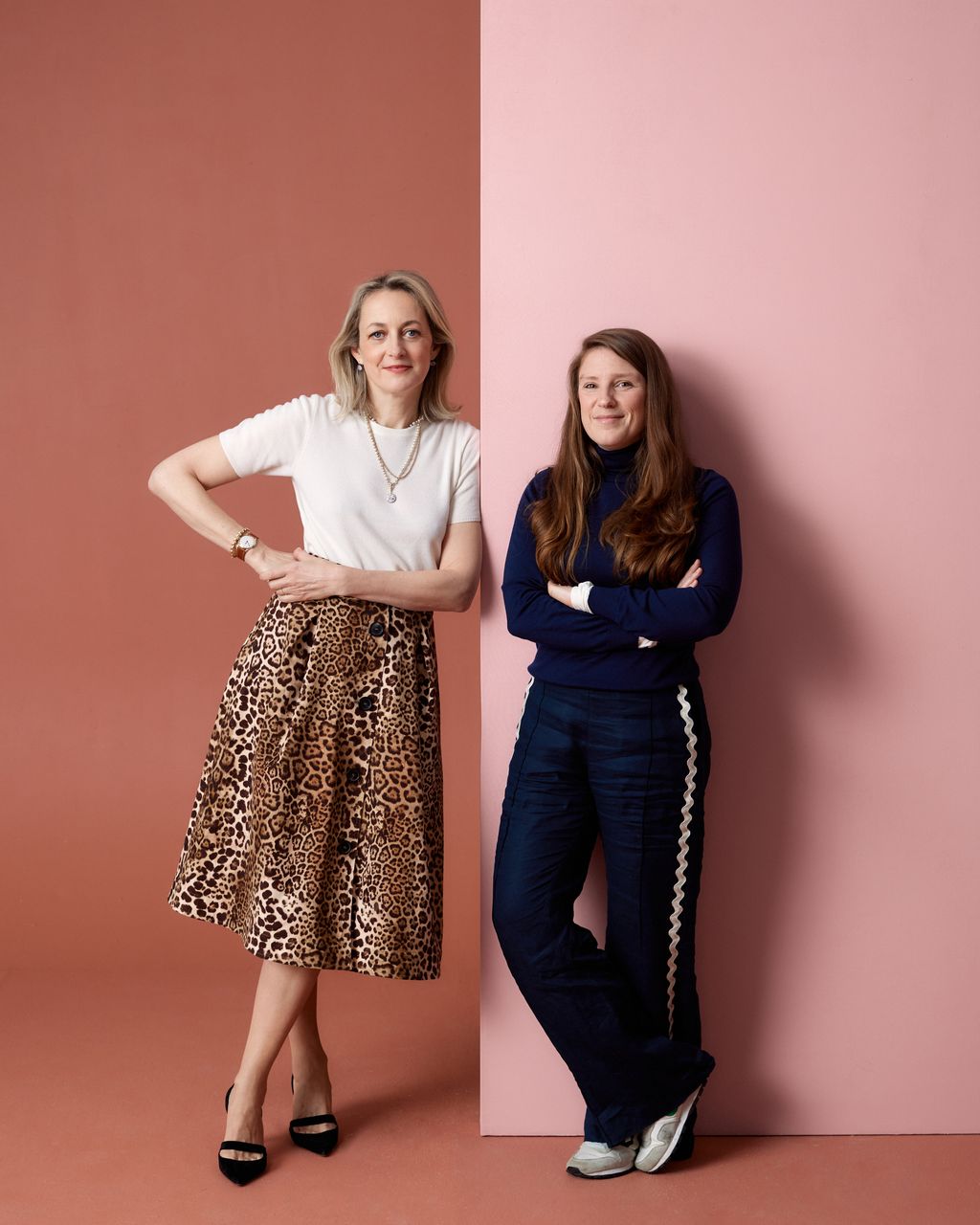 Image may contain Clothing Skirt Pants Adult Person Accessories Jewelry Necklace Footwear High Heel and Shoe