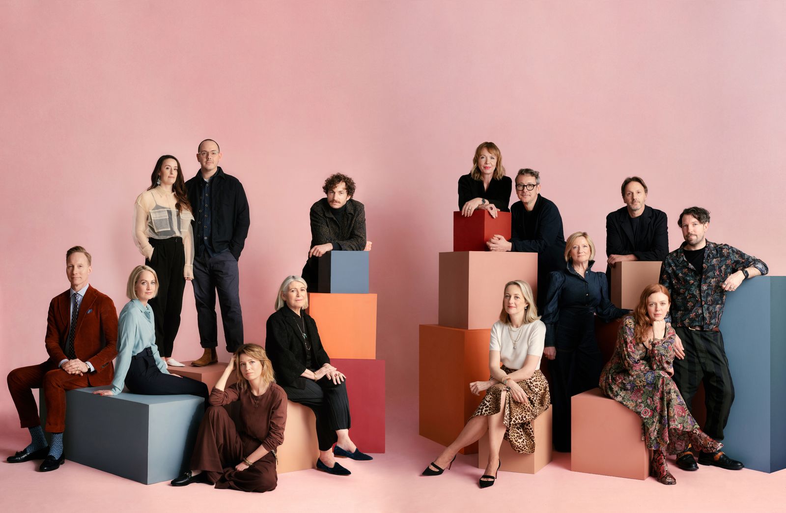 Image may contain Groupshot Person Adult People Clothing Footwear Shoe High Heel Accessories Formal Wear and Tie