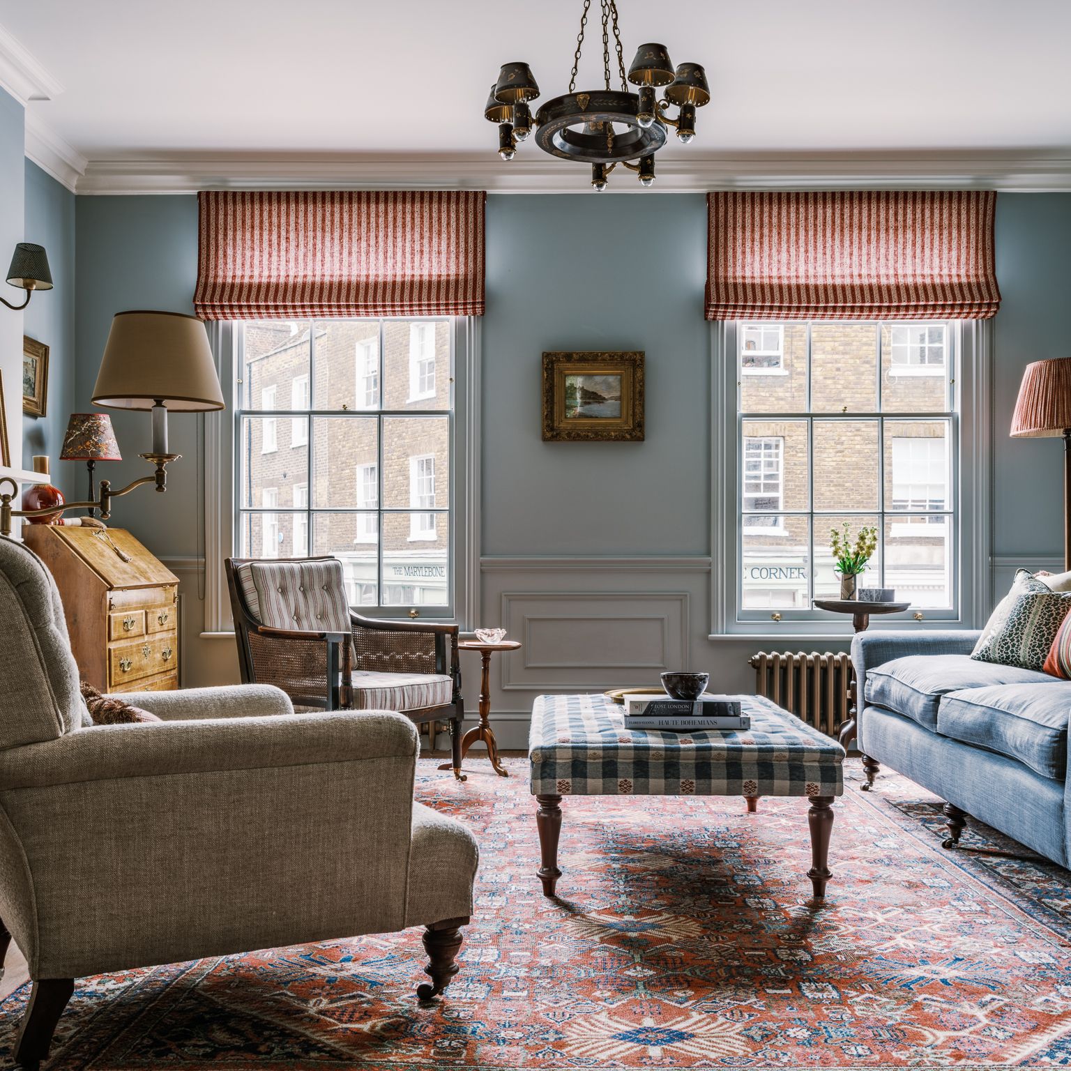 A Georgian flat in Marylebone layered with sophistication and warmth by Anna Haines