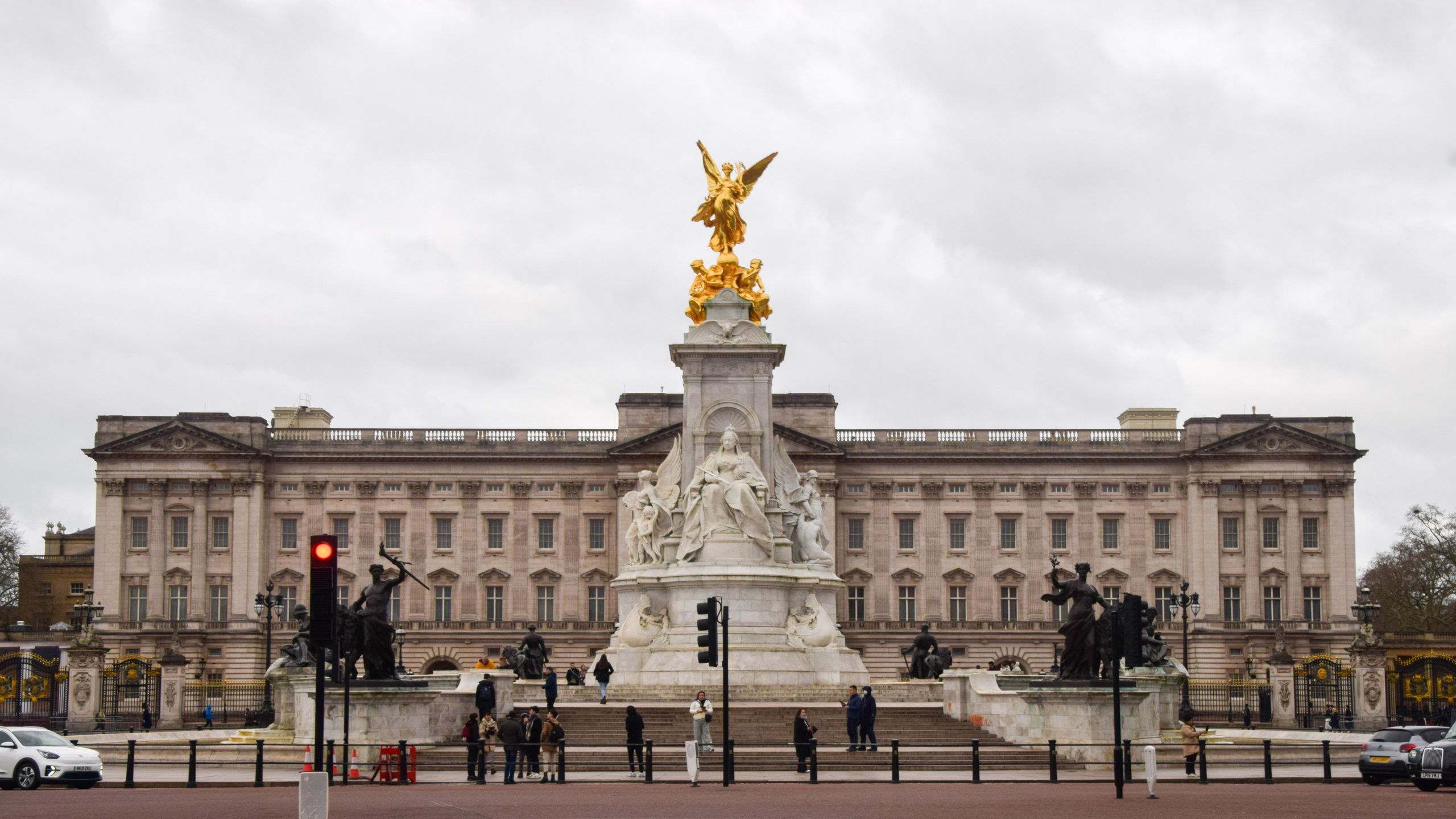 General view of Buckingham Palace