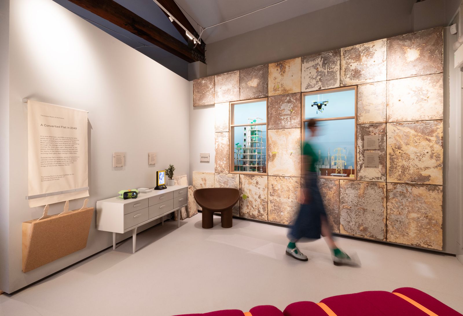 Image may contain Indoors Interior Design Person Clothing Footwear Shoe Plant Floor and Bathing